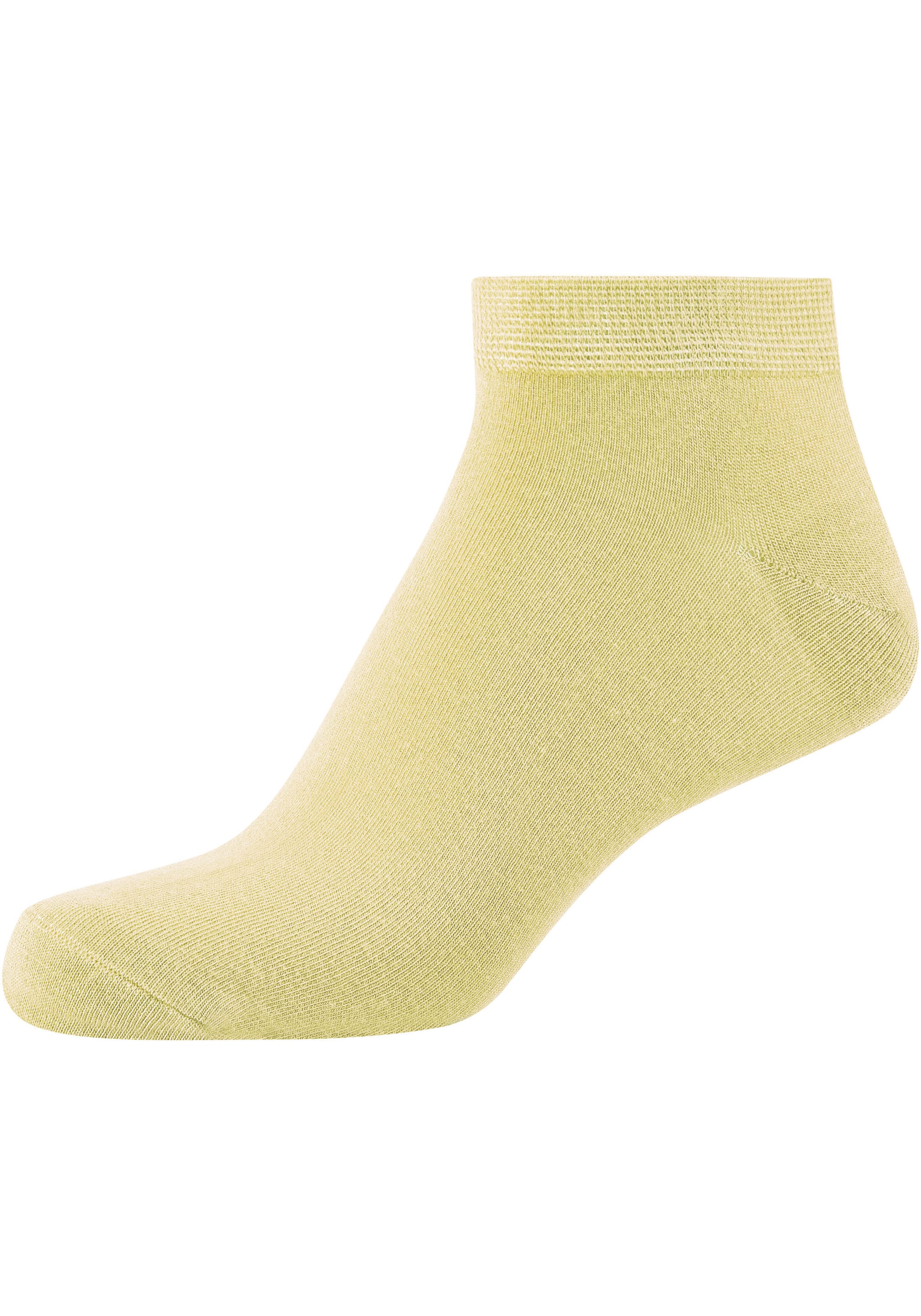 Camano Kurzsocken »silky touch«, (6 Paar), mit hautfreundlichem Gewebe