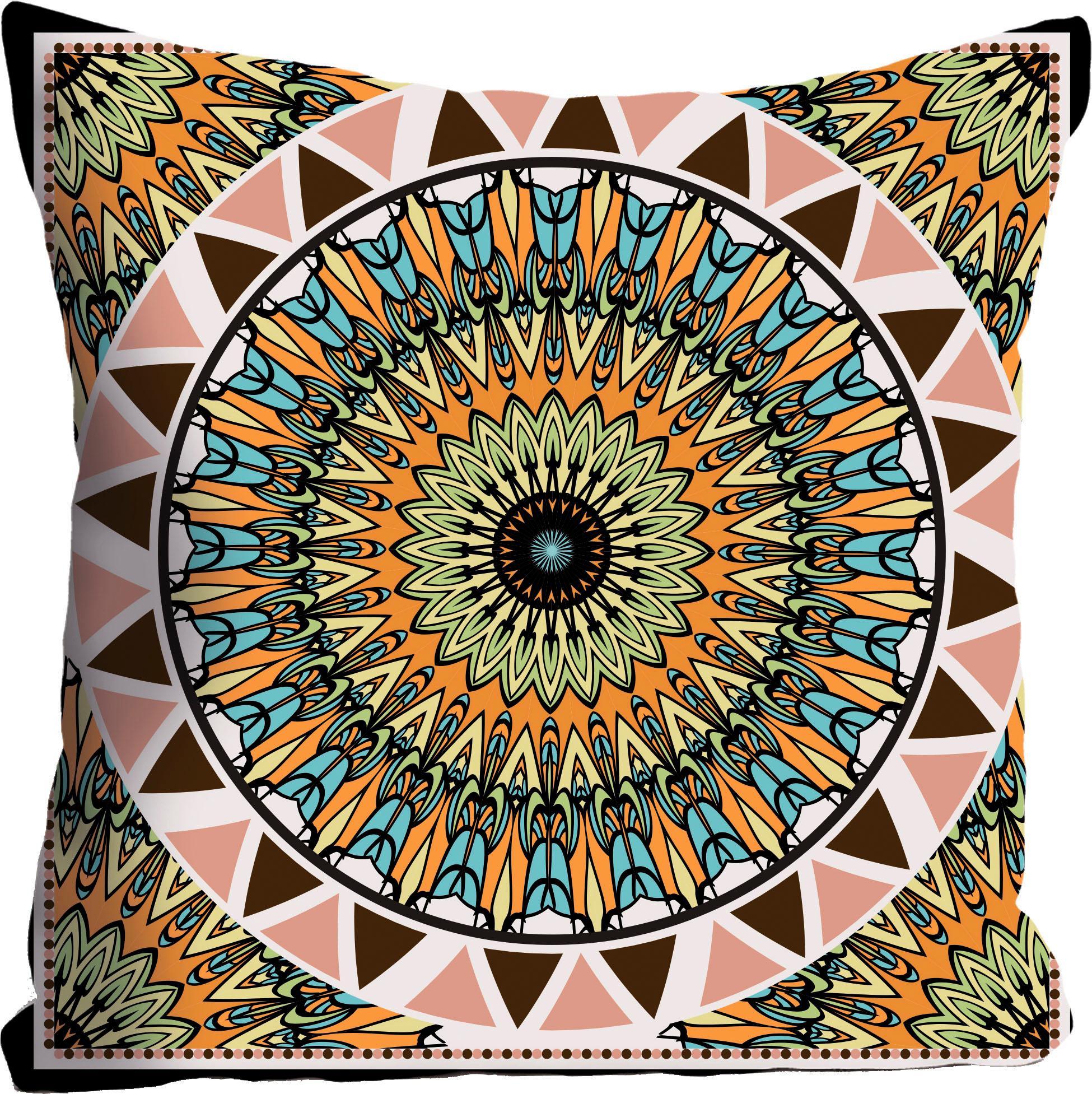 queence Dekokissen ""Mandala"," Kissenhülle ohne Füllung, 1 Stück
