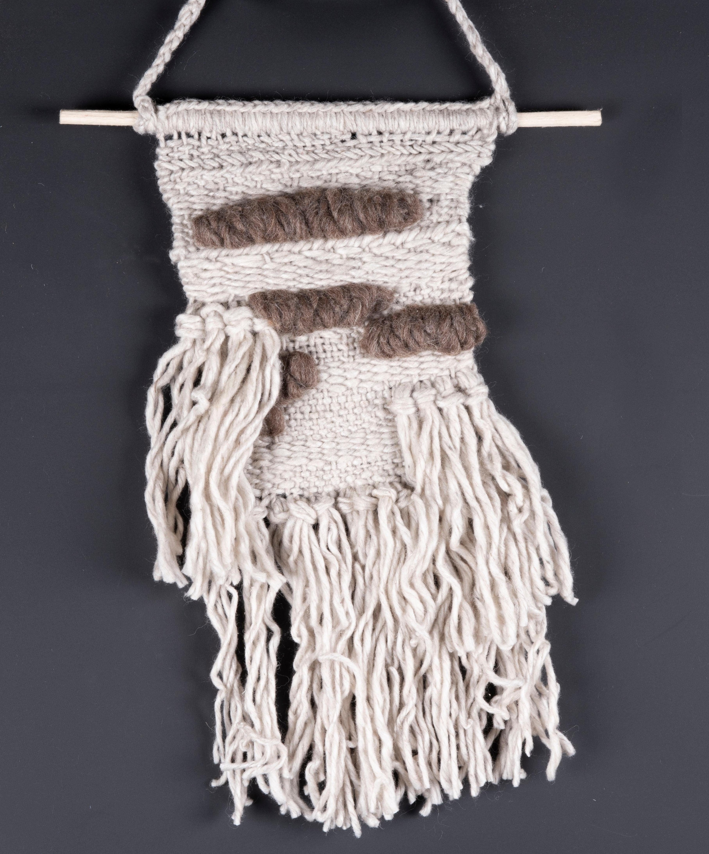 ❤ THEKO Wanddekoobjekt »Wallart KnotLove«, handgefertigt reine Wanddeko, kaufen Shop Jelmoli-Online Wolle, im Wandteppich