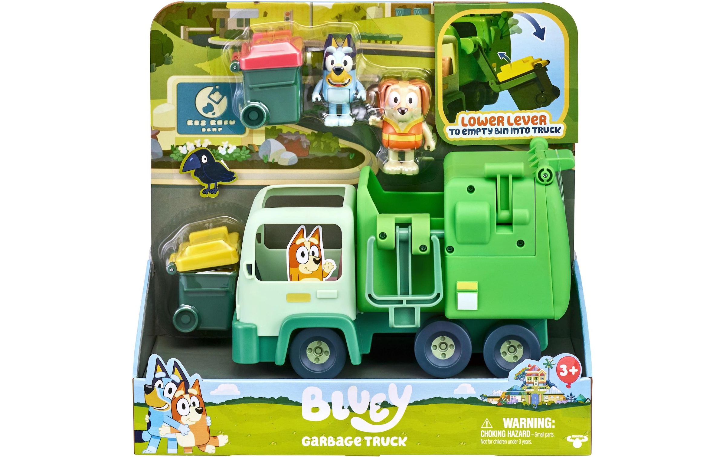 Moose Spielfigur »Bluey Garbage Truck«