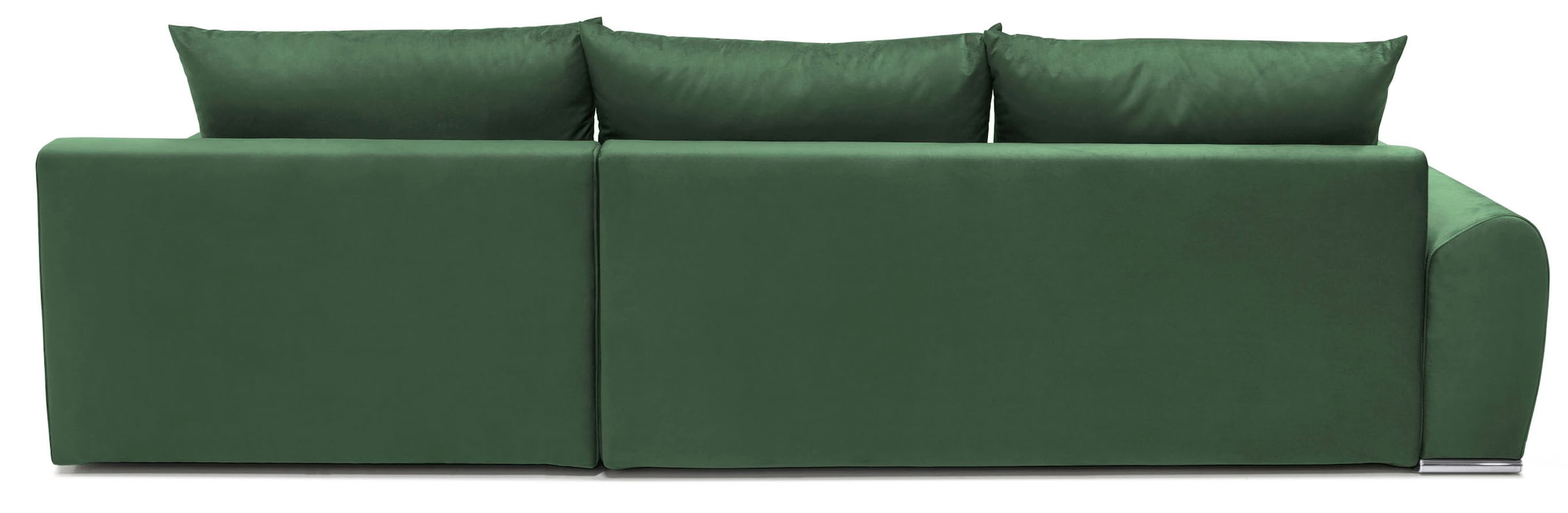 COLLECTION AB Ecksofa »Bilbao L-Form«, inkl. Bettfunktion und Bettkasten, Zierkissen mit Strassstein