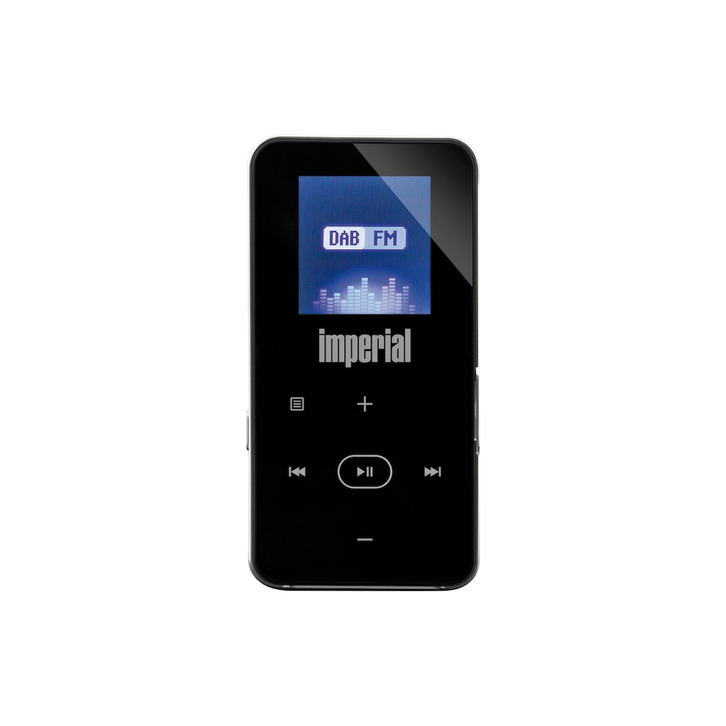 IMPERIAL Digitalradio (DAB+) »Dabman 2 Schwarz«, (CD-Bluetooth Digitalradio (DAB+)-FM-Tuner)