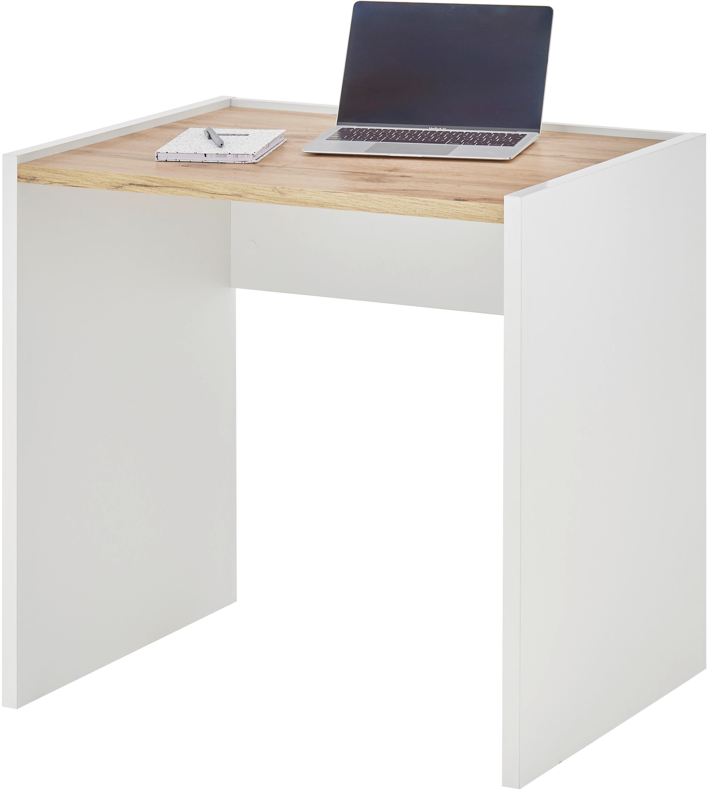 INOSIGN Schreibtisch »CiTY/GiRON«, moderner Computertisch, wohnliches Home Office, Breite 80 oder 143 cm