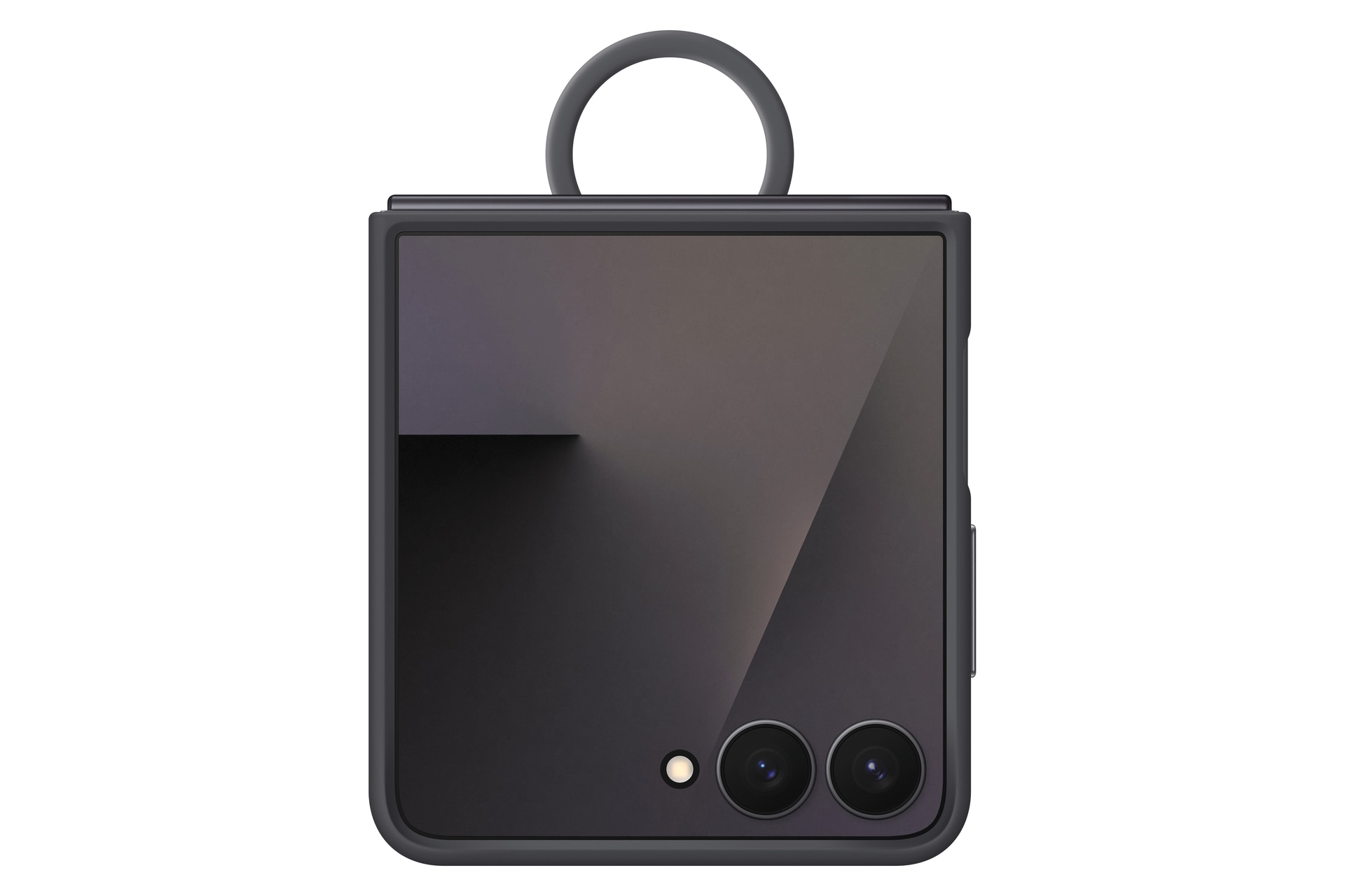 Samsung Handyhülle »Ring Case (Silicone) für Samsung Galaxy Z Flip7«, Samsung Galaxy Z Flip7, Backcover, Schutzhülle, Handyschutzhülle, Case, Schutzcase, stossfest