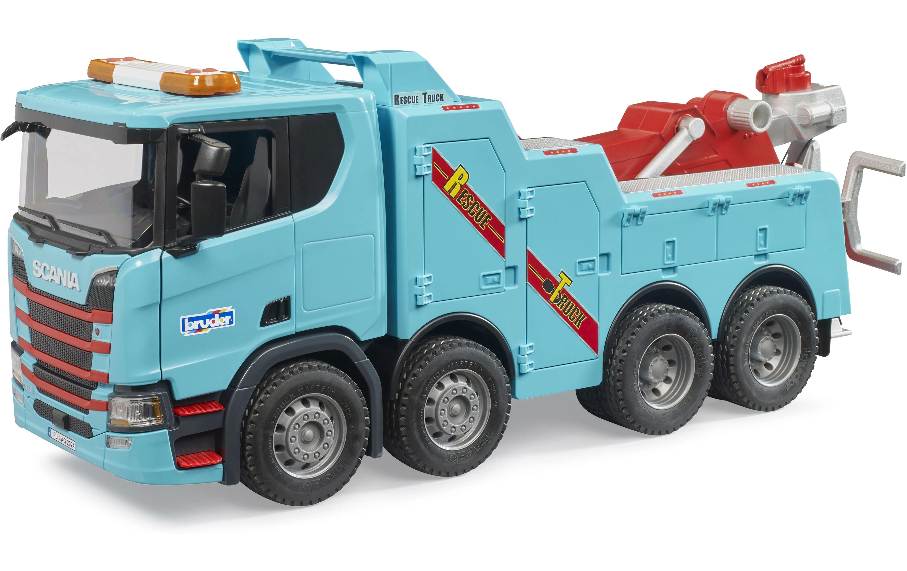 Bruder Spielzeug-LKW "Scania Super 560R Berge- und Abschlepp-LKW mit L+S Modul"