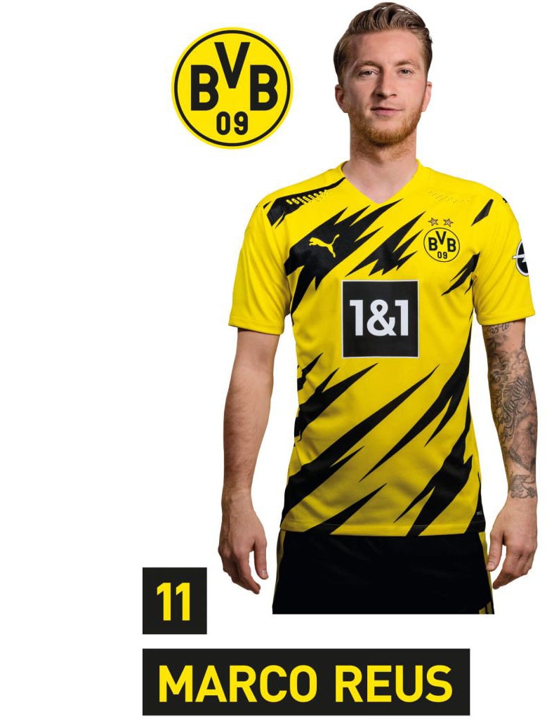 Wall-Art Wandtattoo »Fussball Logo Borussia Jelmoli-Versand shoppen selbstklebend, Dortmund«, (1 St.), | entfernbar online