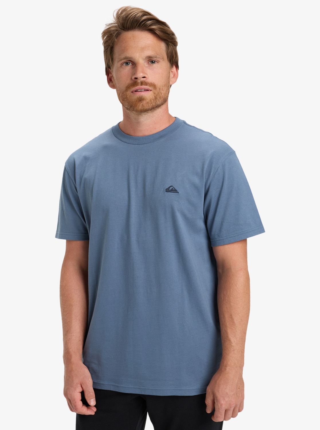 Quiksilver T-Shirt »BASIC SHORT SLEEVE TEE YOUNG MEN« für Erwachsene, sportlicher Stil, aus Baumwolle