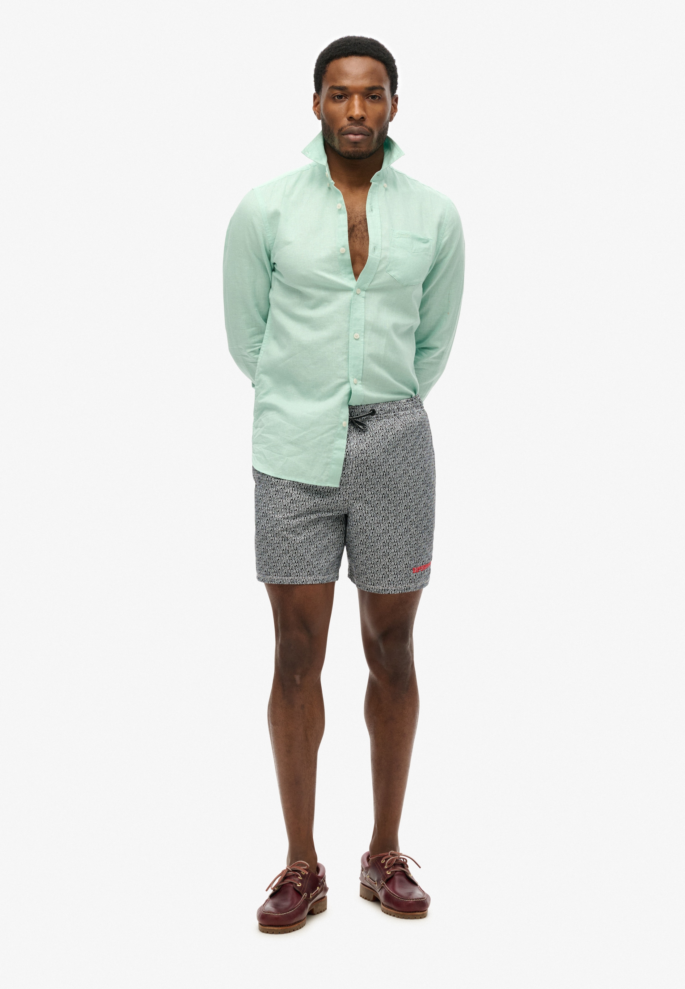 Superdry Badeshorts »AOP 17 SWIM SHORT«
