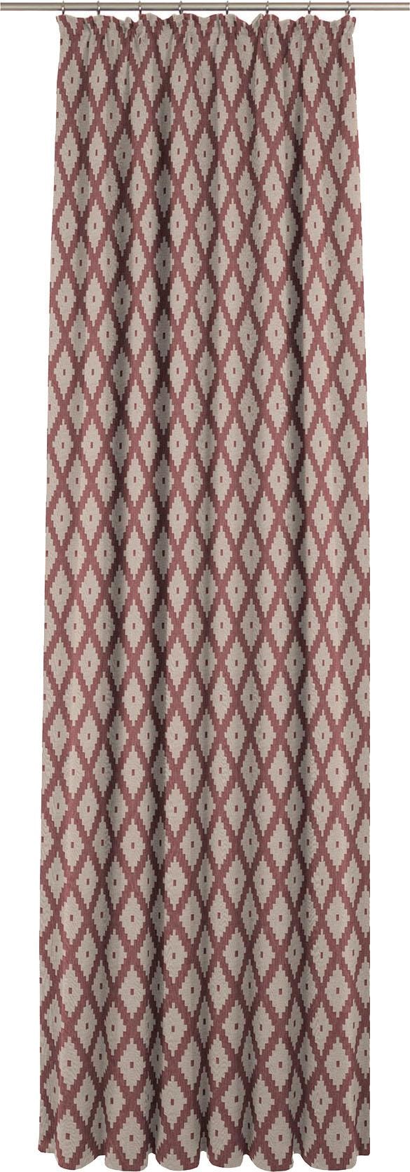 Adam Vorhang "Maroccan Shiraz Light" Kräuselband 1 Stk. tlg. aus 100% Bio-Baumwolle