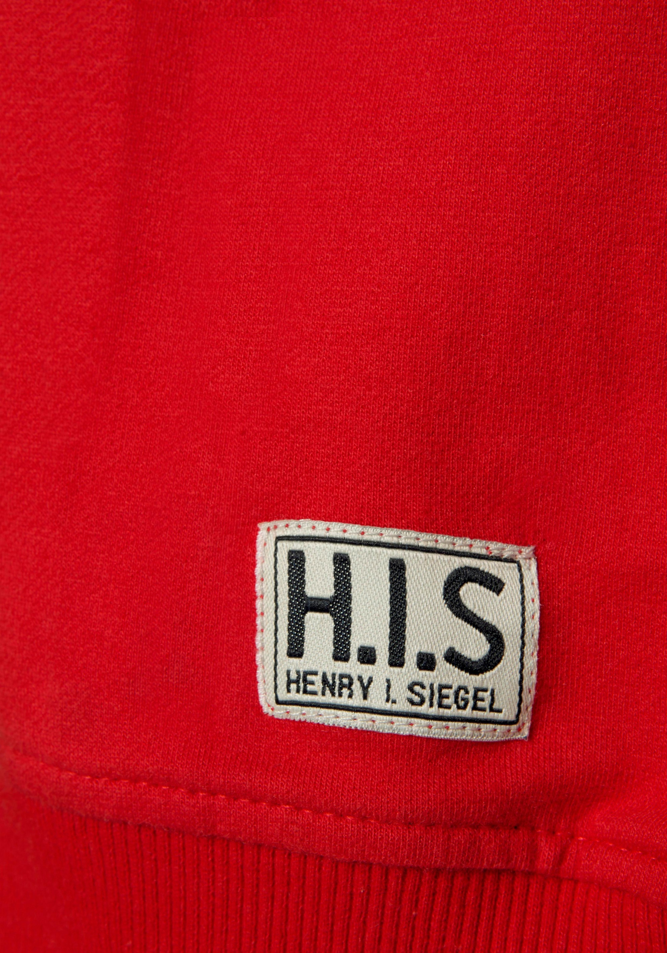 H.I.S Sweatshirt, mit gestreiftem Tape, Loungewear, Loungeanzug