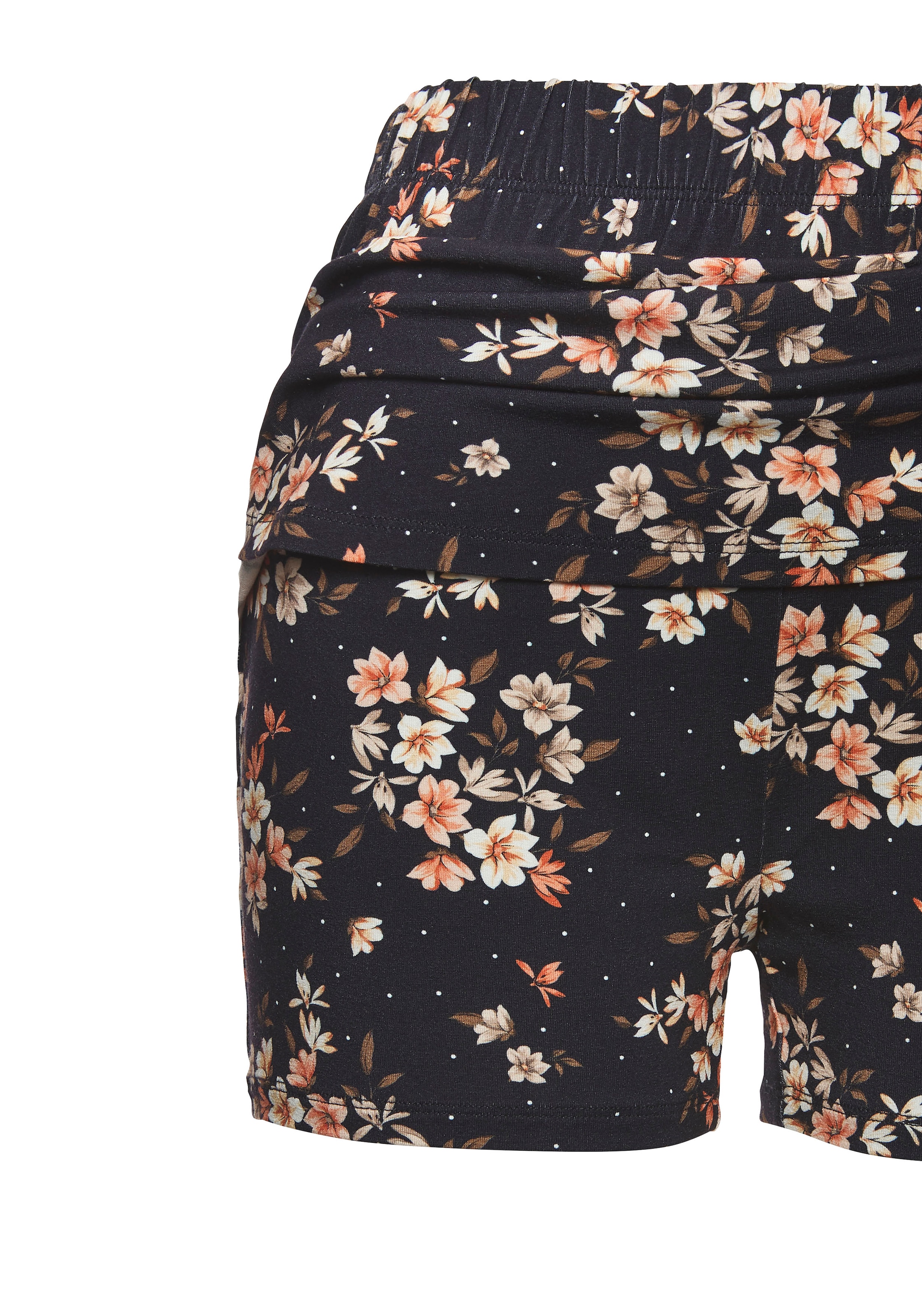 LASCANA Hosenrock, mit Alloverdruck, Skort, Rock inklusive Hose, bequemer Bund