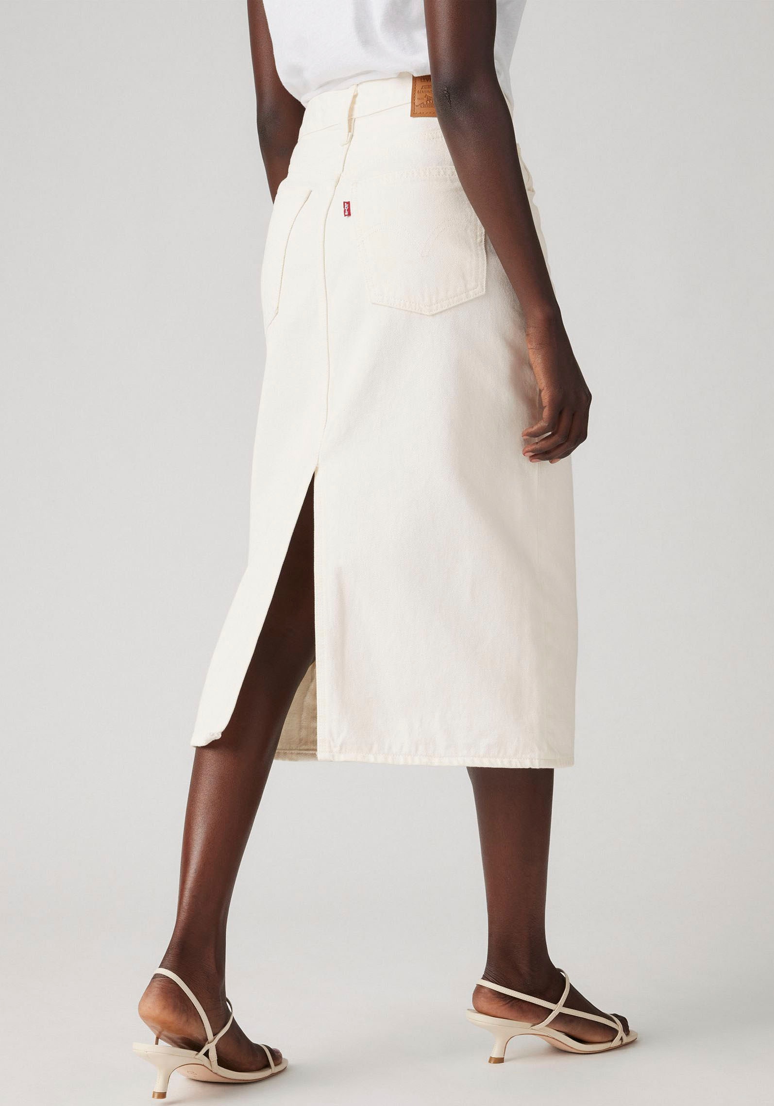 Levi's® Jeansrock »HR BACK SLIT SKIR«, mit Schlitz hinten