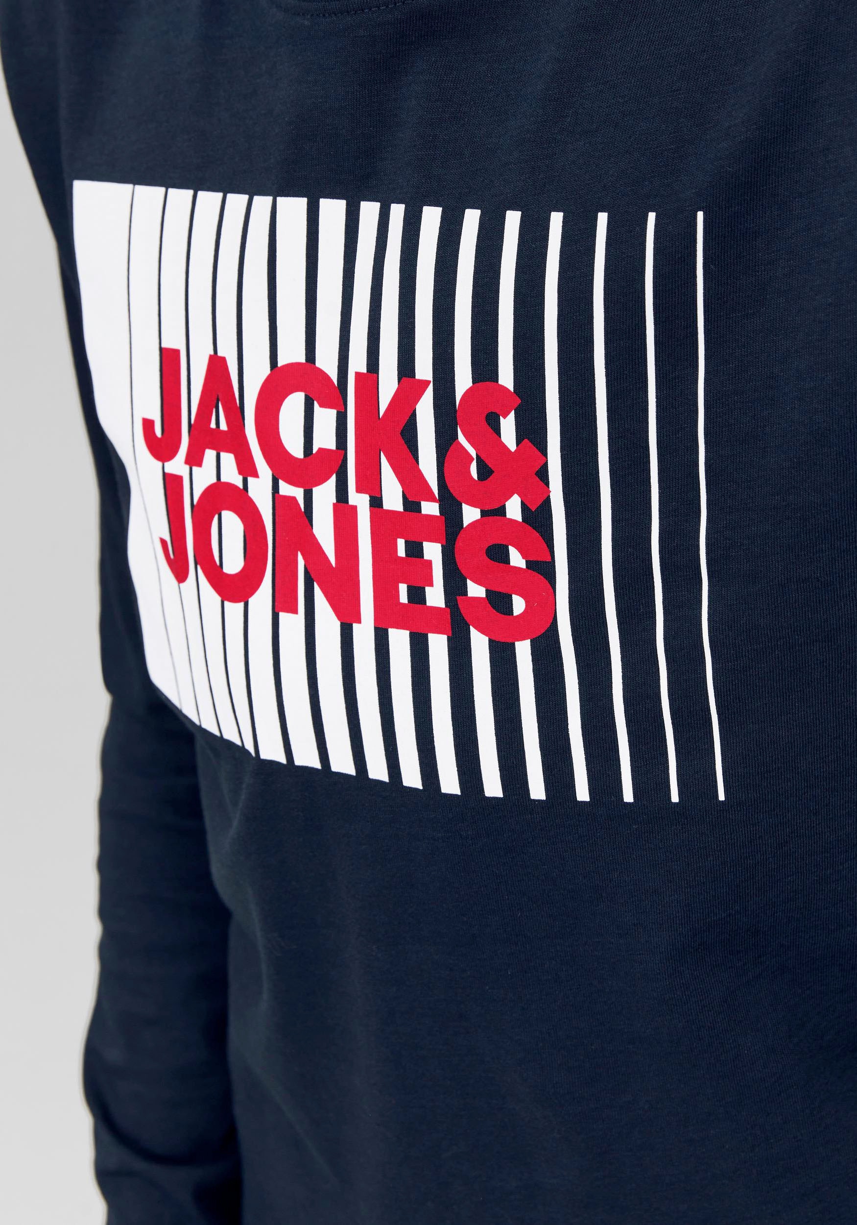 Jelmoli-Versand NOOS Jack LOGO O-NECK LS Jones »JJECORP JNR« entdecken TEE & Junior PLAY ✵ Langarmshirt günstig |