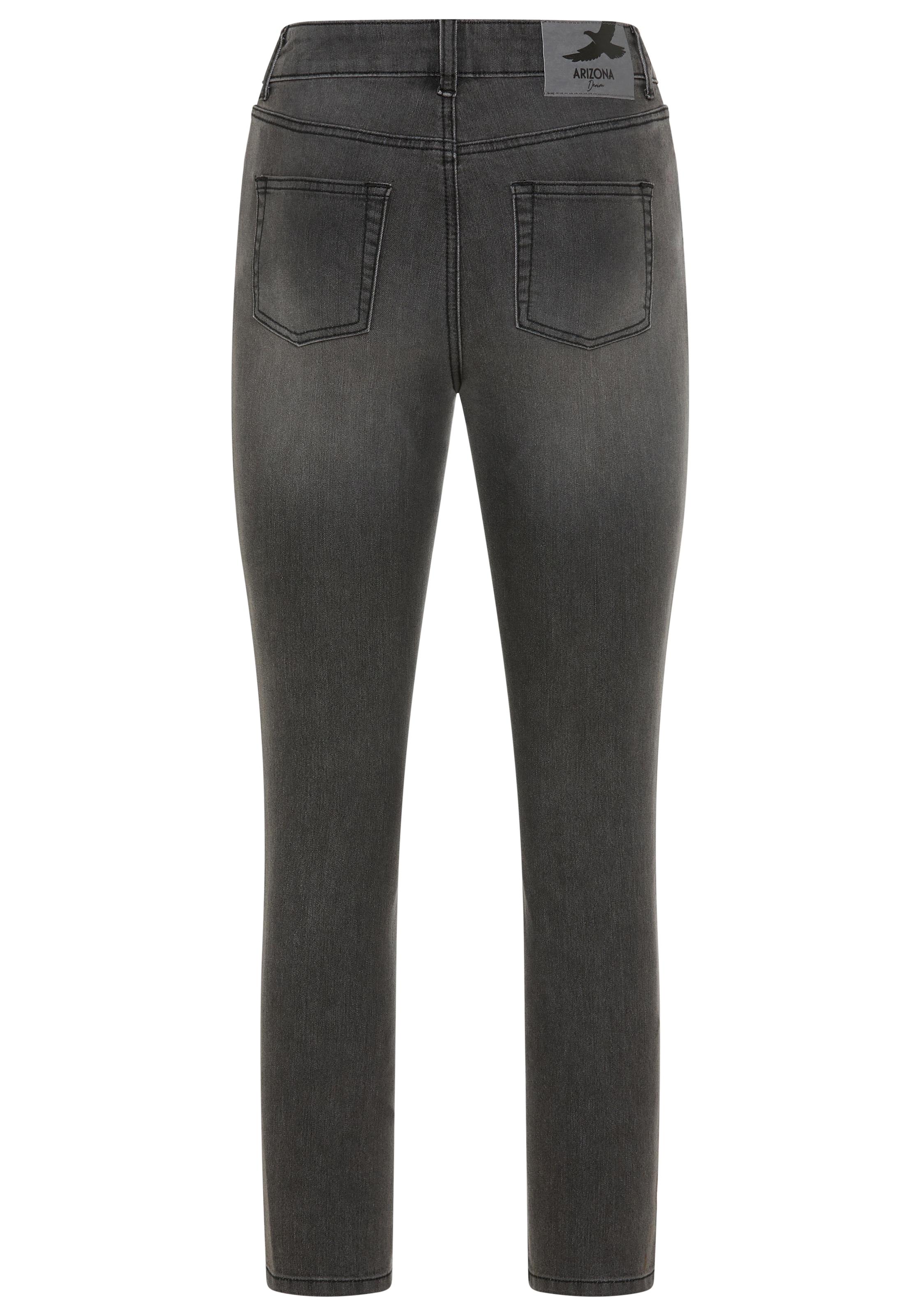 Arizona 7/8-Jeans »Shaping«, eng anliegend, Röhrenjeans, Used-Waschung, High-Waist, 7/8-Länge