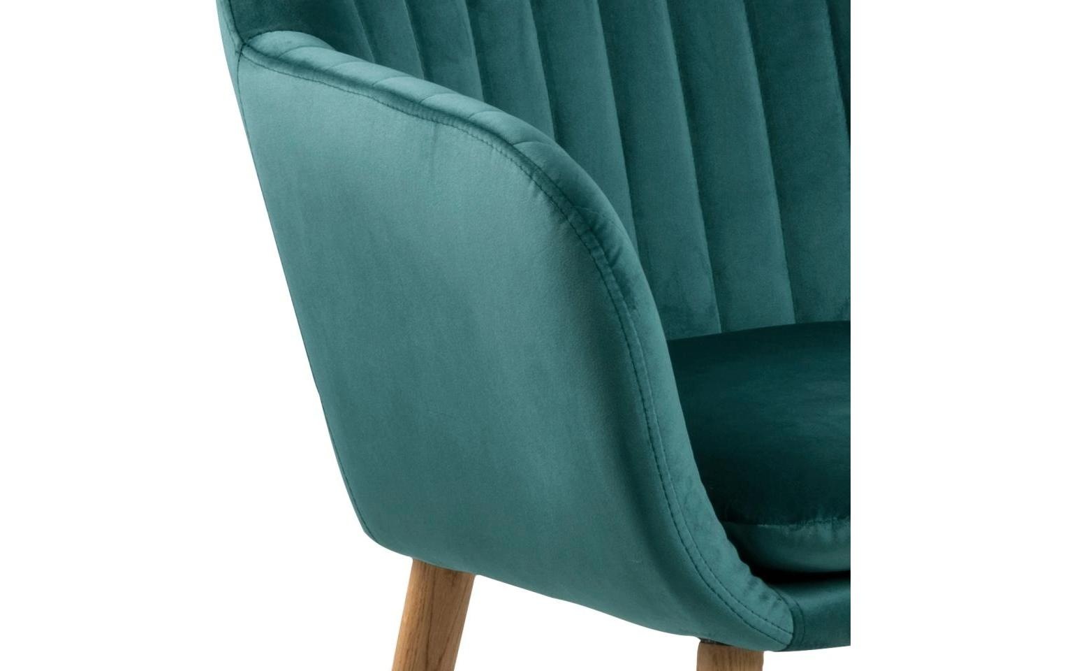 AC Design Stuhl »Emilia Petrol«