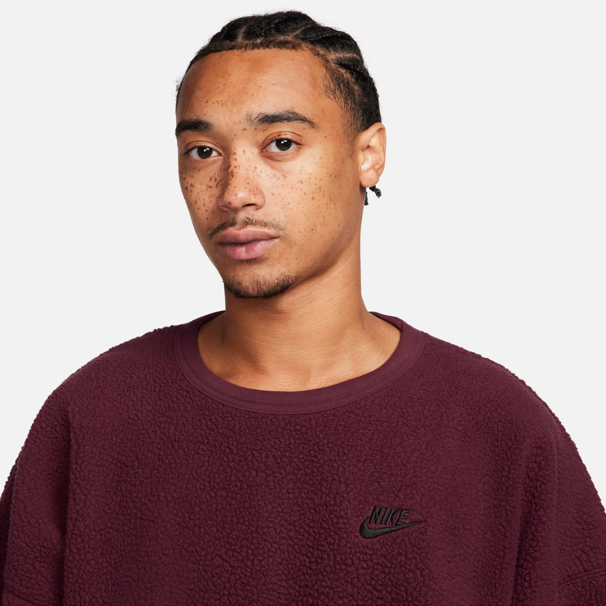 Nike Sportswear Sweatshirt »CLUB FLEECE+ MEN'S SHERPA WINTERIZED CREW«