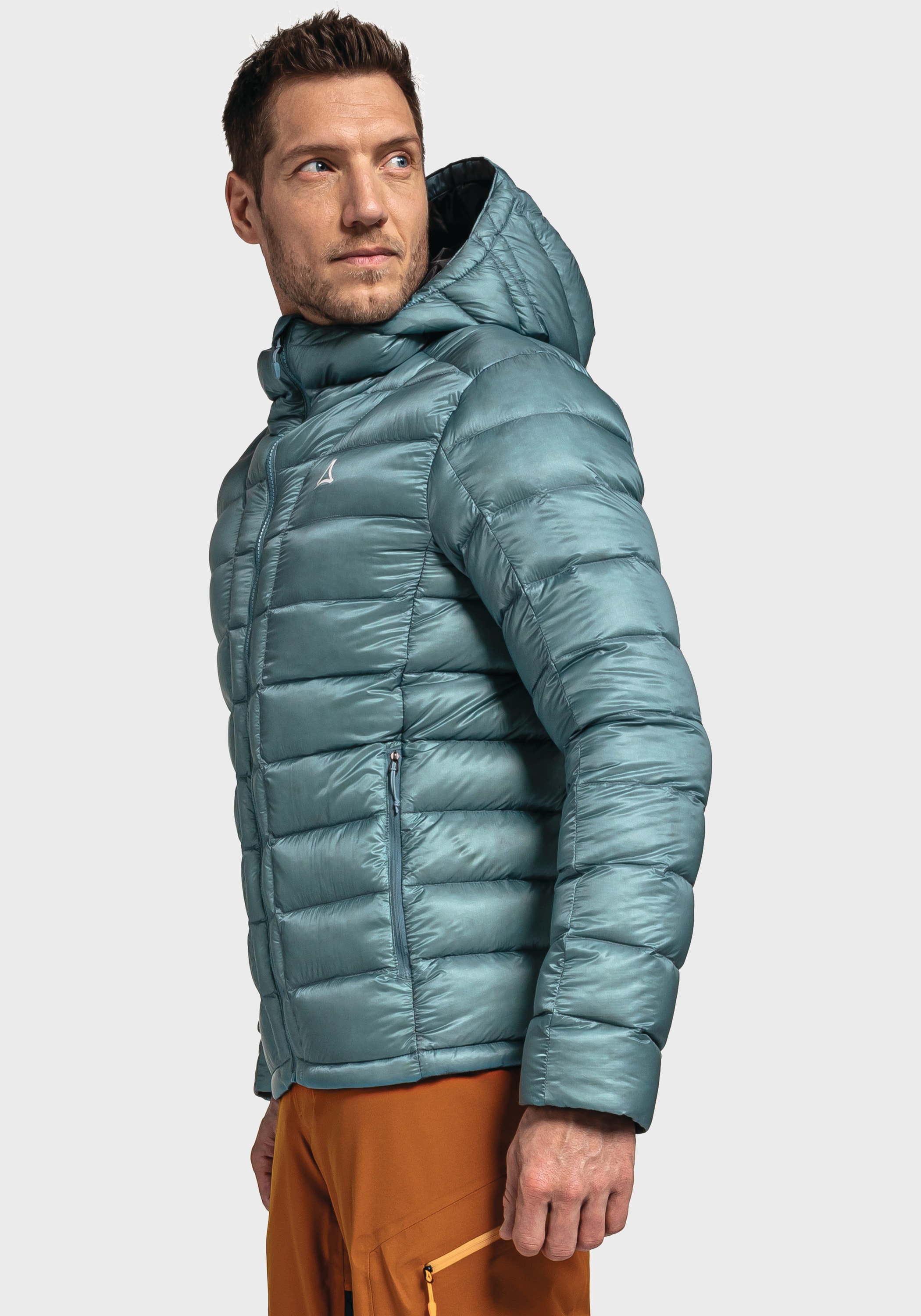 Schöffel Funktionsjacke »Down Jacket Lodner M«, mit Kapuze