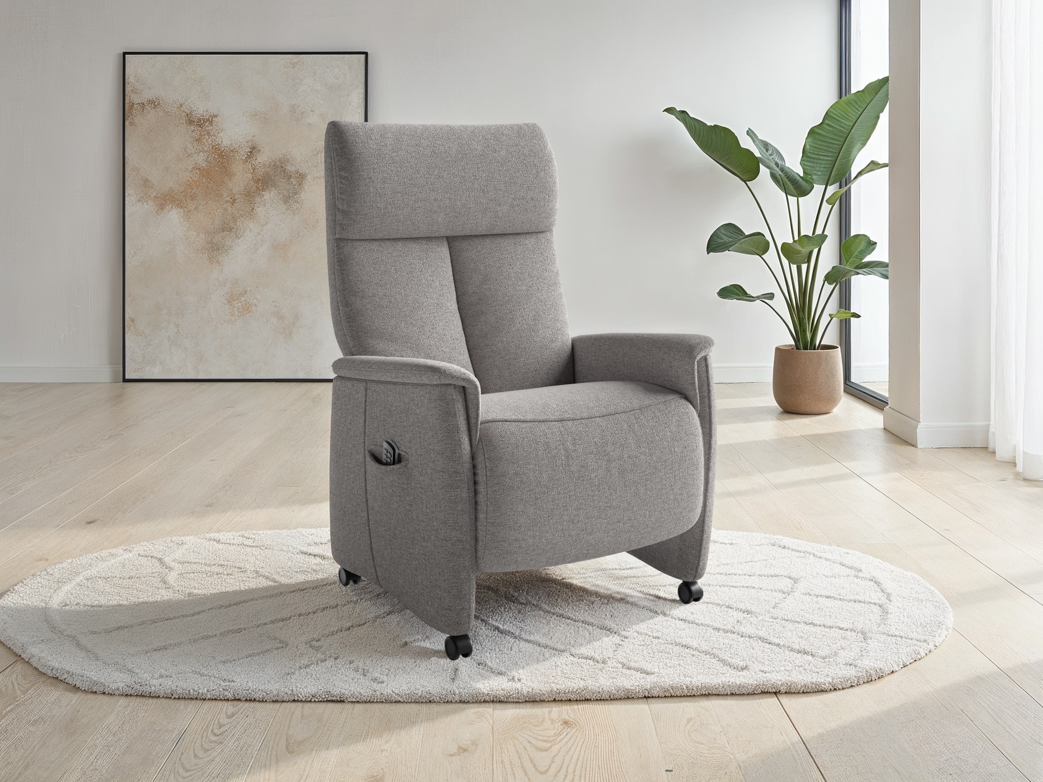 sit&more TV-Sessel "Cremona Comfort Plus" bis 200 Kg belastbar, mit Herz-Waage Funktion