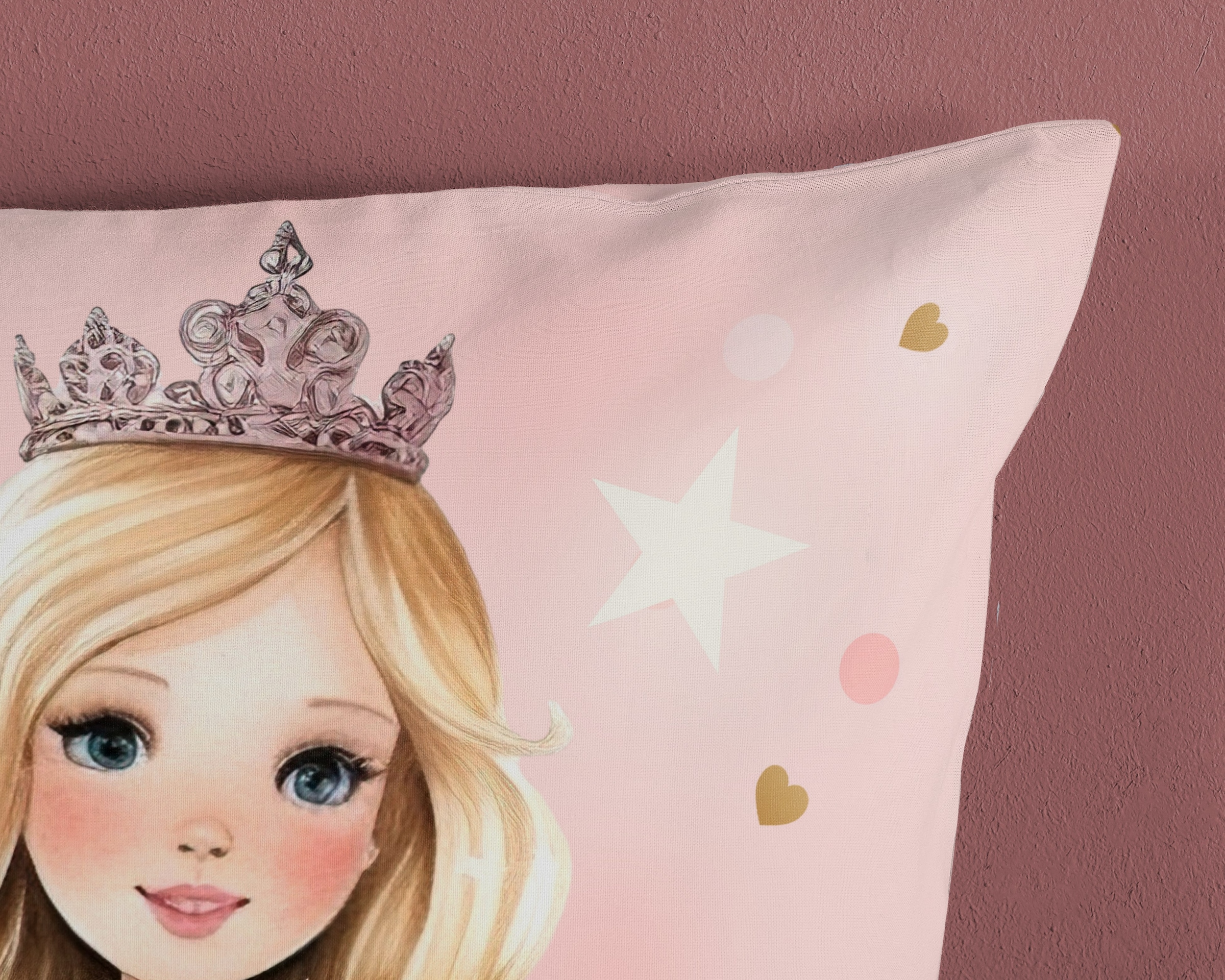 good morning Kinderbettwäsche »Amelie«, Baumwolle, 135x200, Reissverschluss, Wendeoptik, Mädchen, Prinzessin