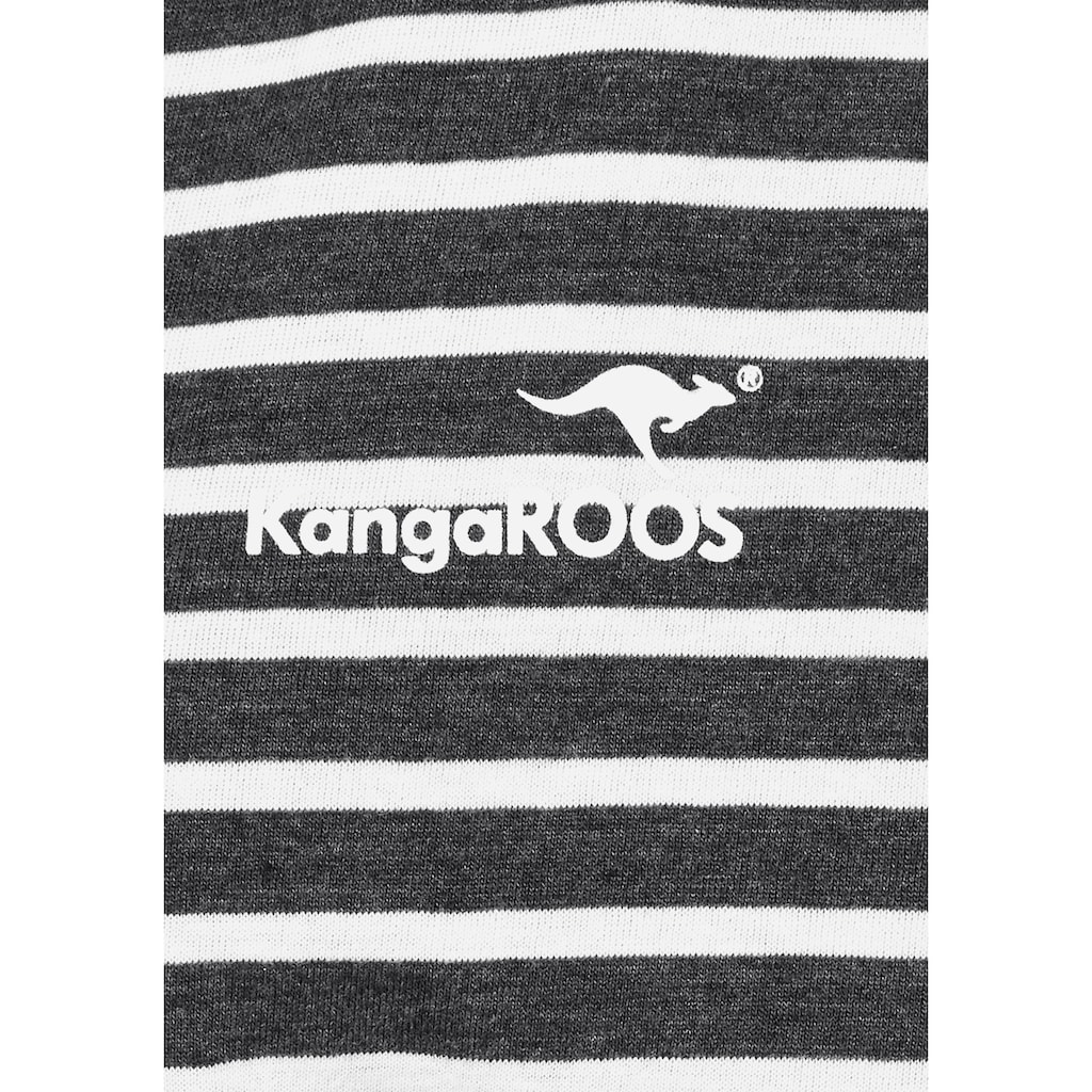 KangaROOS Jerseykleid, (Set, 2 tlg., mit T-Shirt), für einen sommerlichen Kombi-Look