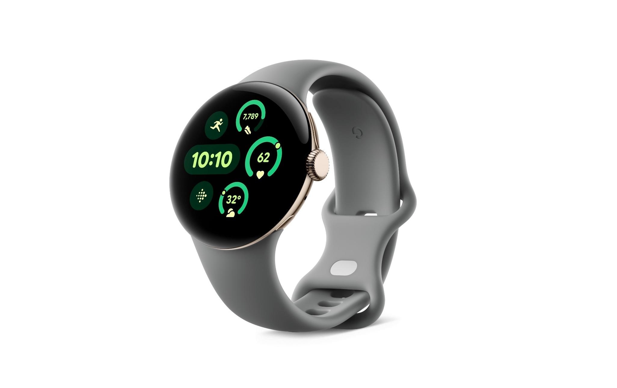 Google Smartwatch »Pixel 3 WLAN 41 mm«, Android Wear, fallsicher