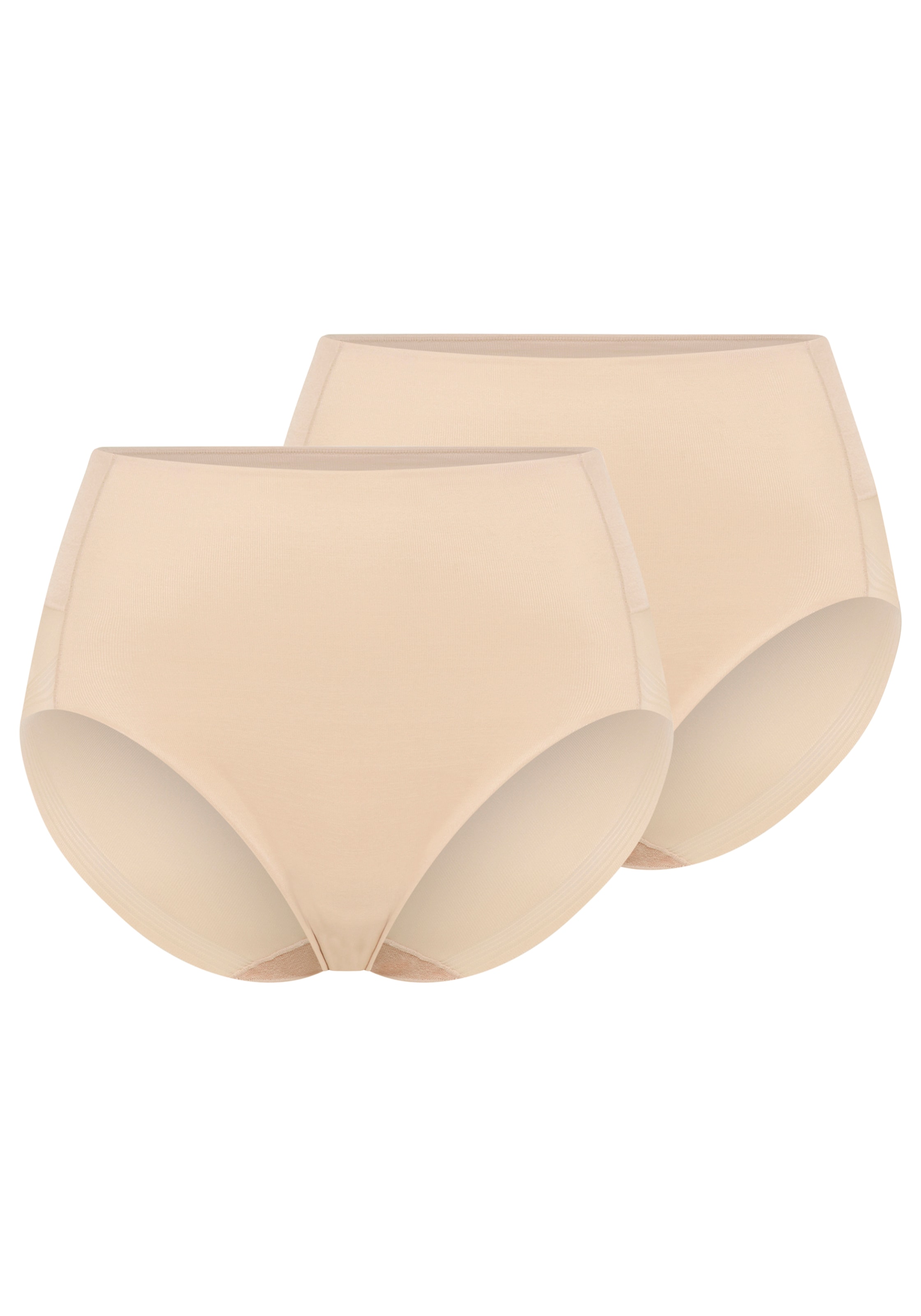 YSABEL MORA Shapingslip 2er Pack, ultraflache Nähte, Form-Effekt, elastisch, weich
