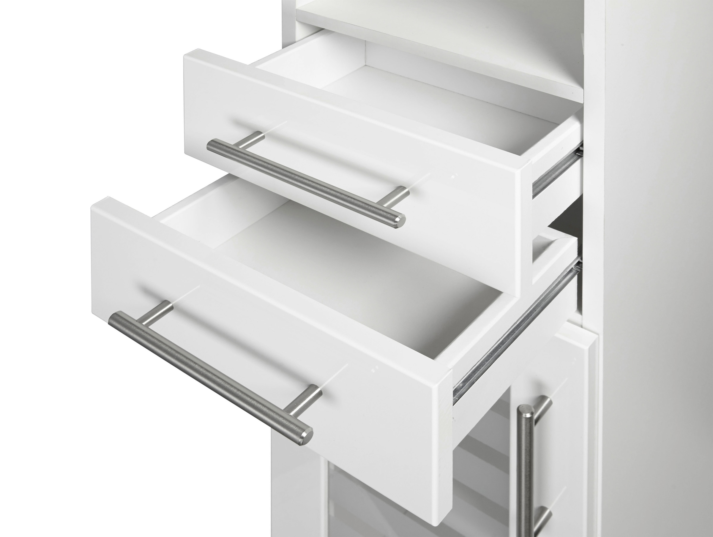 welltime Midischrank »Jaca«, Breite 30 cm, mit MDF Hochglanz-Fronten