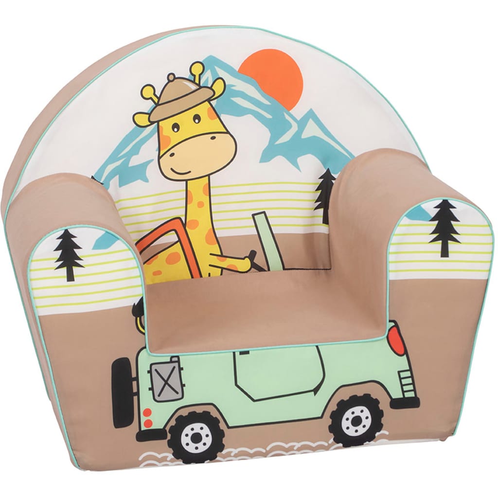 Knorrtoys® Sessel »Giraffe on Tour«, für Kinder; Made in Europe