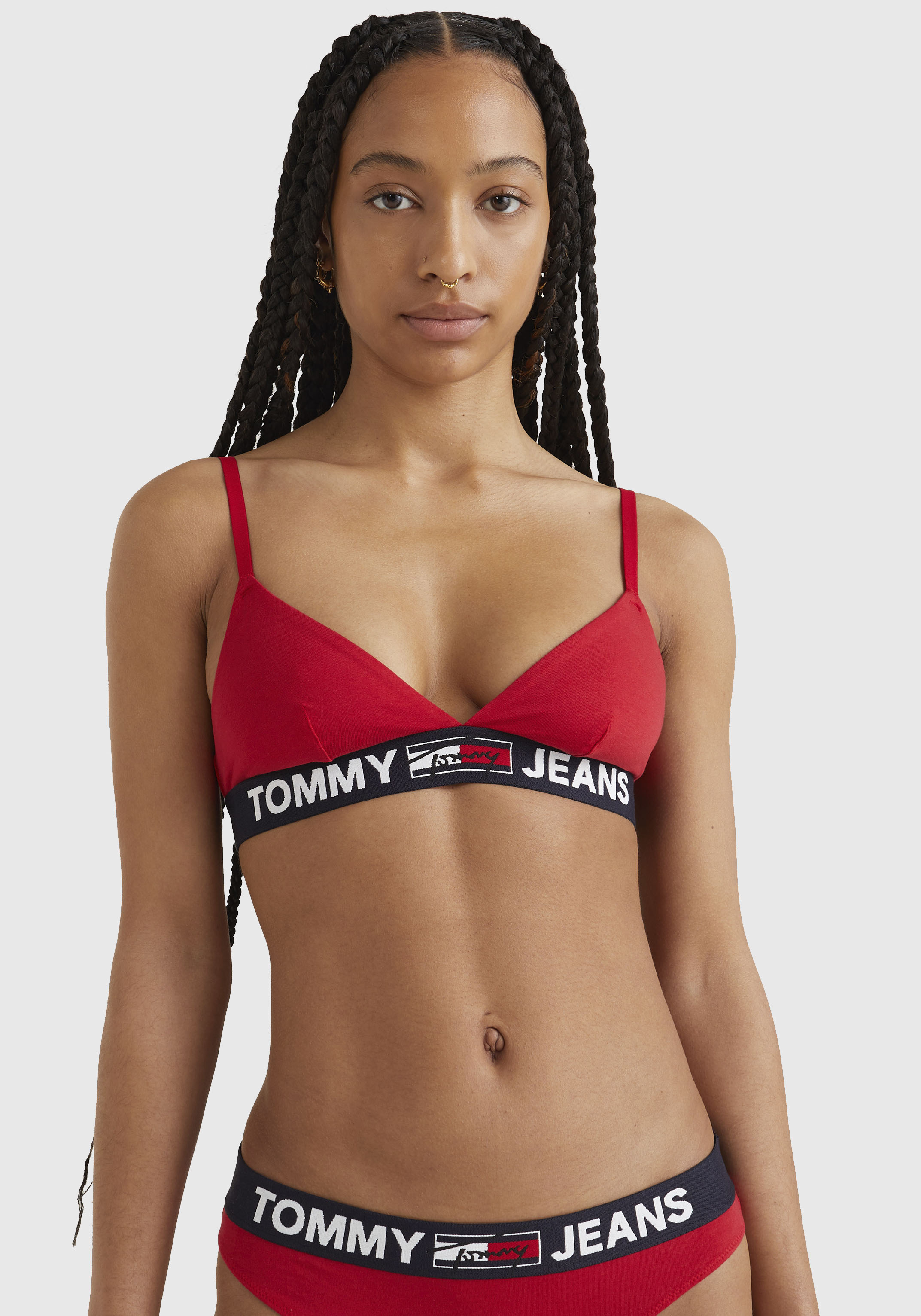 Tommy Hilfiger Underwear Triangel-BH »TRIANGLE BRALETTE UNLINED«, mit Tommy Hilfiger Logo-Schriftzug auf dem Elastiktape-Tommy Hilfiger Underwear 1