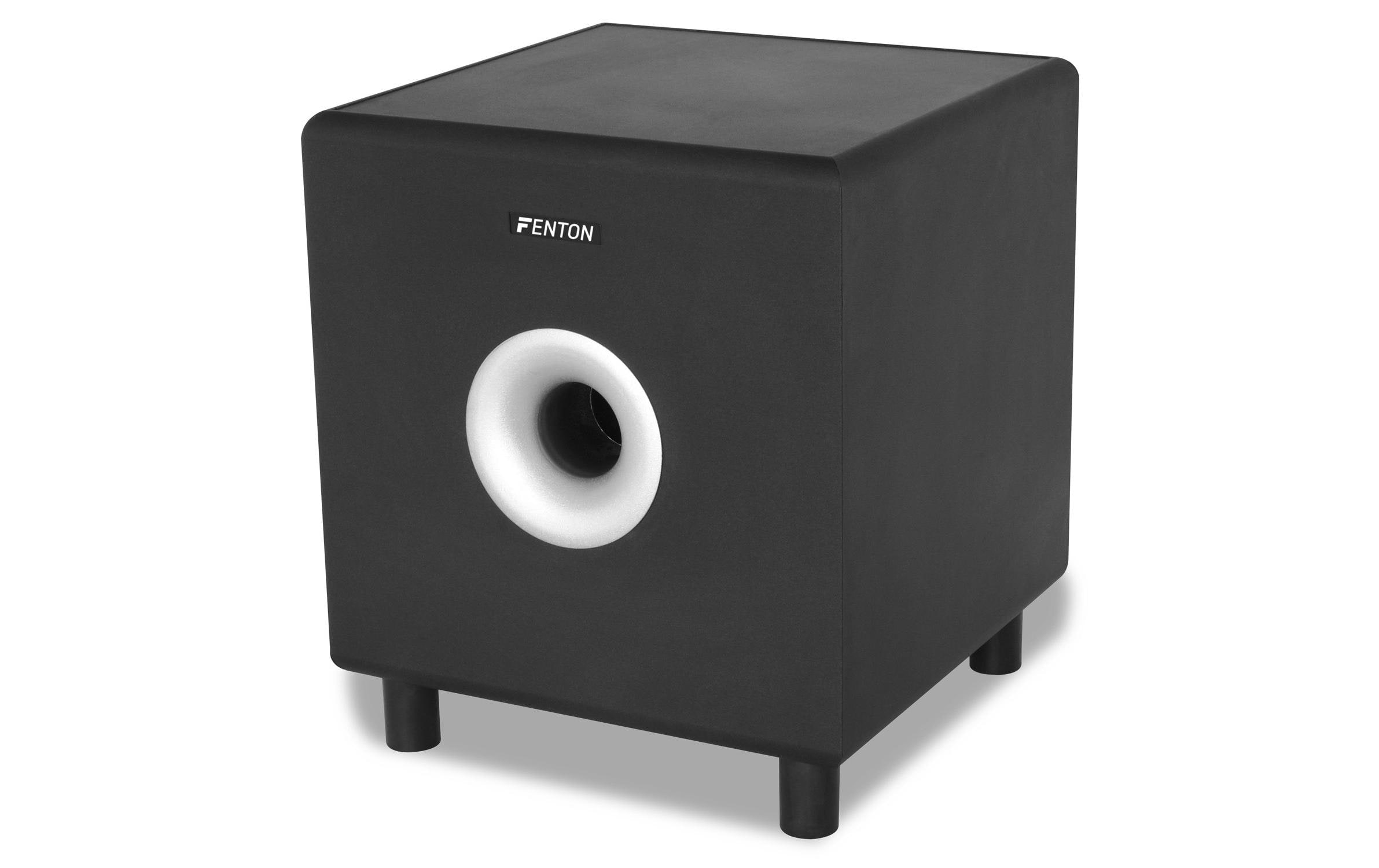 Subwoofer »Fenton SHFS10B Schwarz«