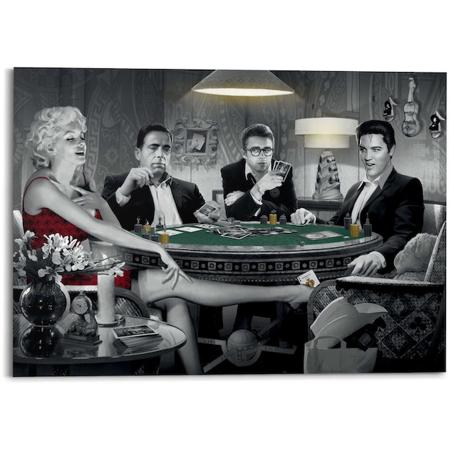Reinders! Deco-Panel »Monroe, Bogart, Dean, Elvis« online shoppen |  Jelmoli-Versand