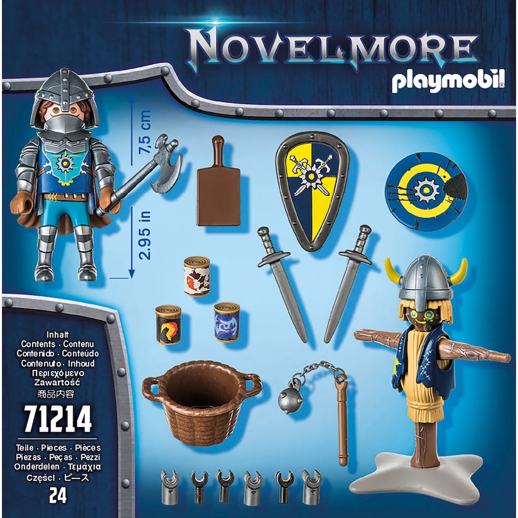 Playmobil® Konstruktions-Spielset »Novelmore - Kampftraining (71214), Novelmore«, (24 St.), Made in Europe
