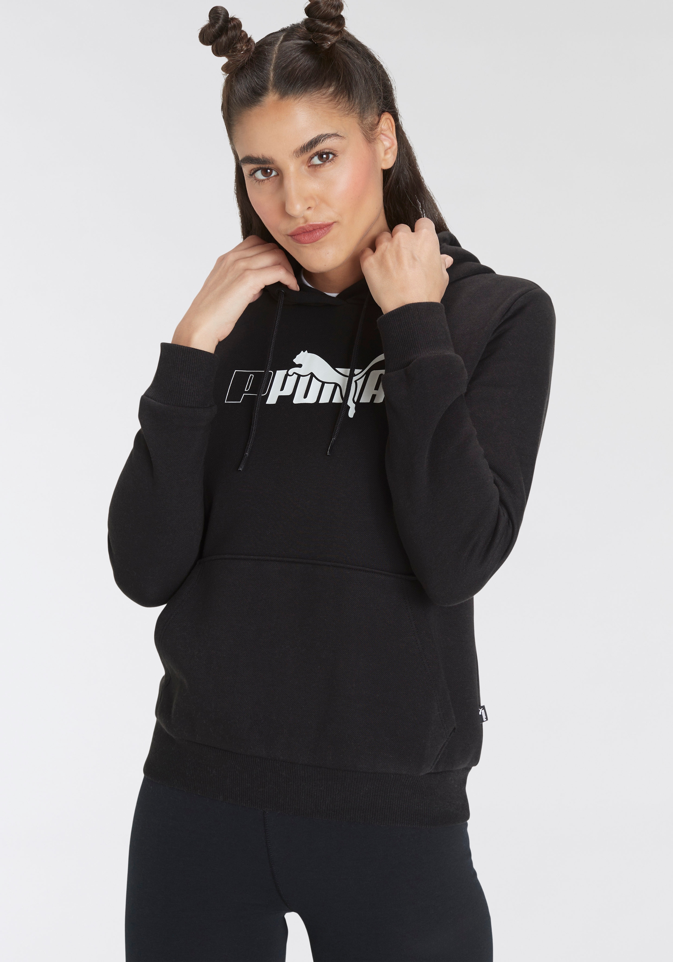 PUMA Kapuzensweatshirt »ESS+ LOGO LAB HOODIE FL«