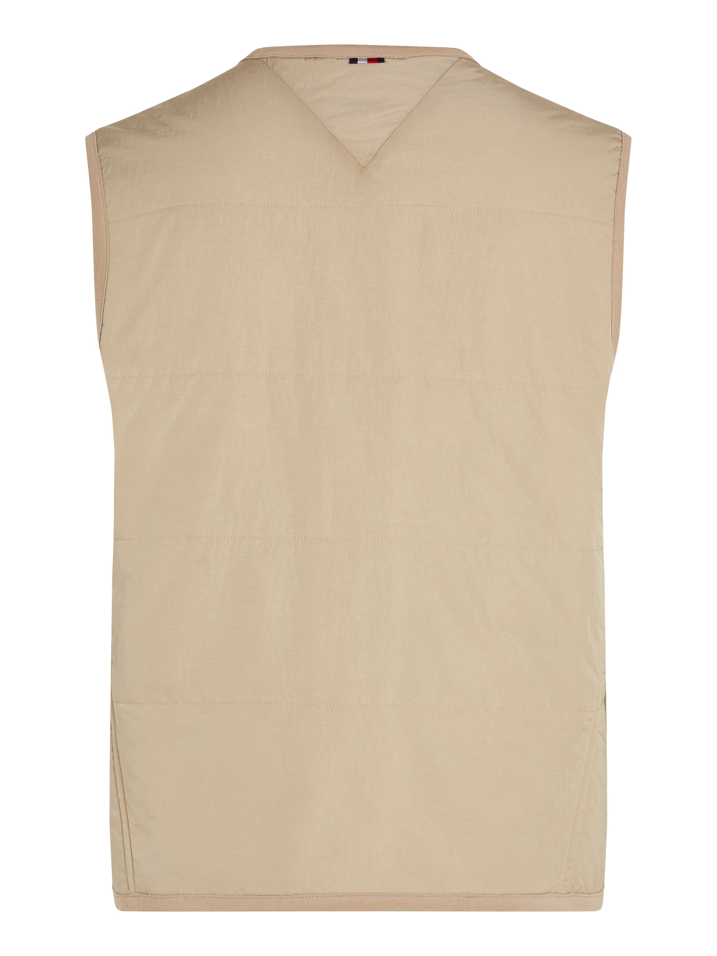Tommy Hilfiger Steppweste »JERSEY LINED VEST«, mit Tommy Jeans Logo-Flag