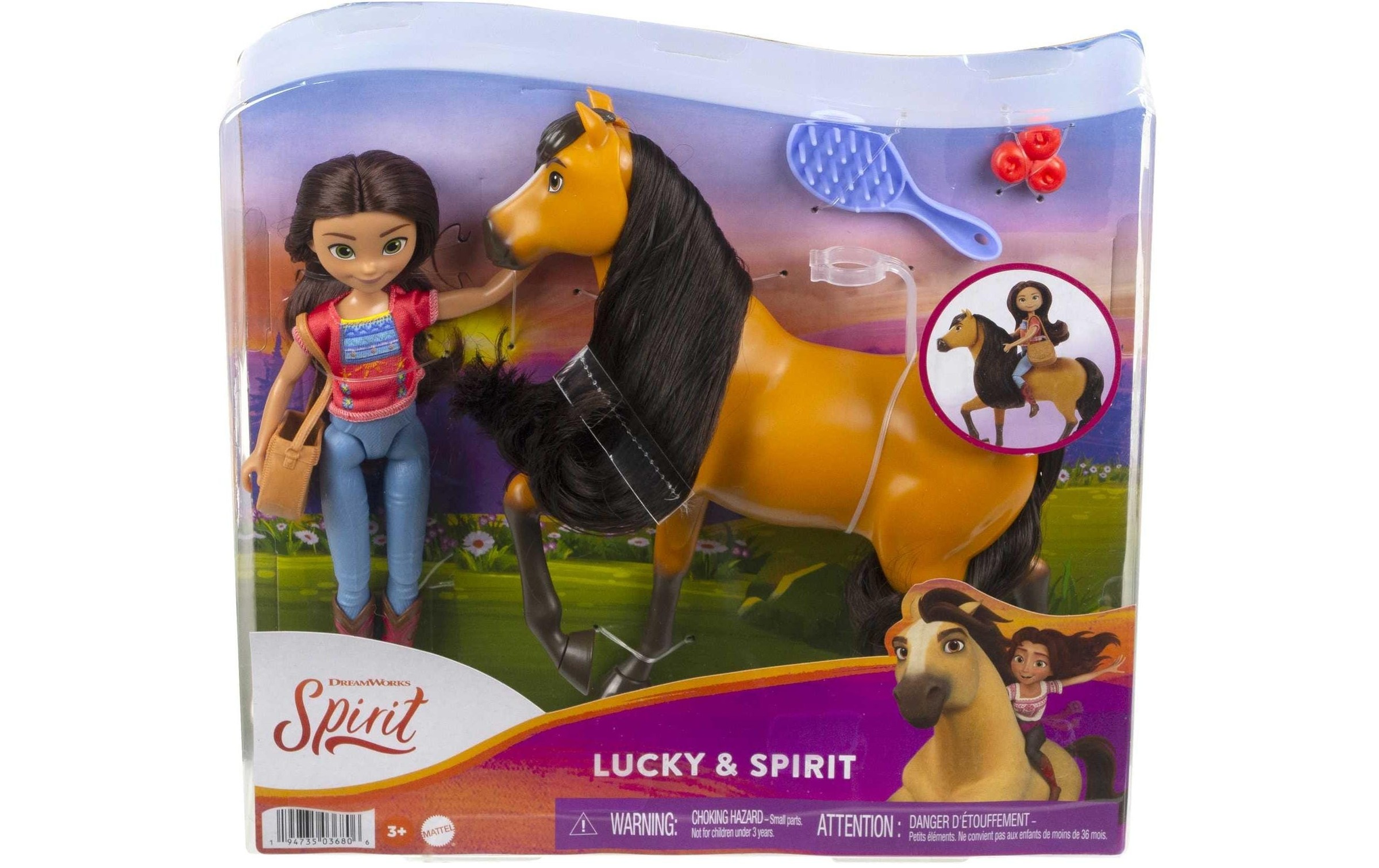 Mattel® Spielwelt »Lucky & Pferd Spirit«