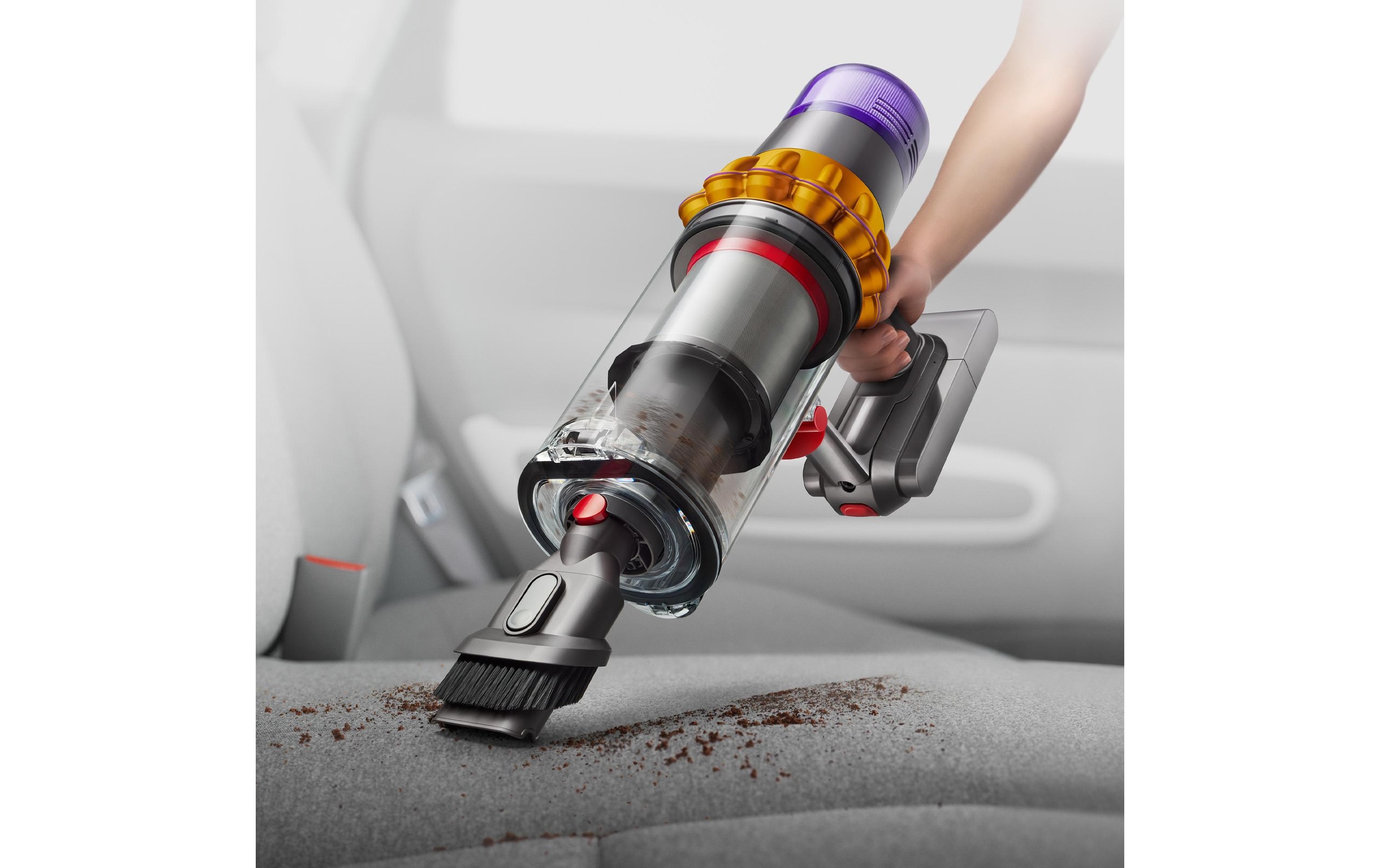DYSON Akku-Hand-und Stielstaubsauger »V15 Detect (Nickel)«