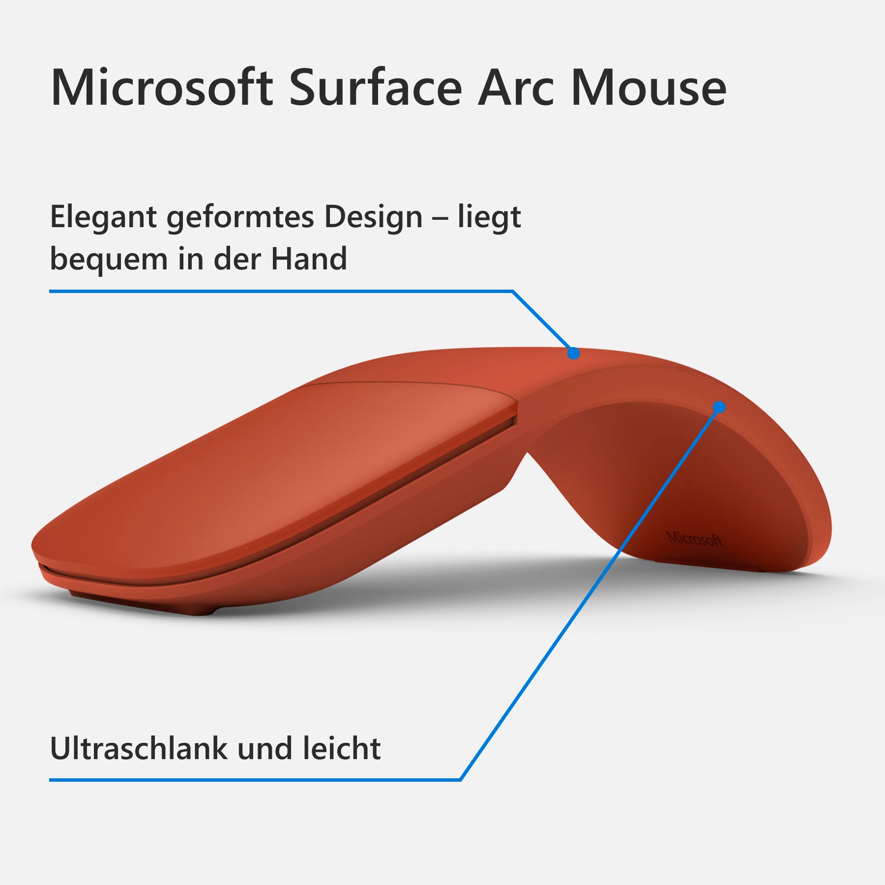 CZV-00066«, Maus im Microsoft Mouse Arc Jelmoli-Online ❤ Bluetooth »Microsoft Shop ordern Surface