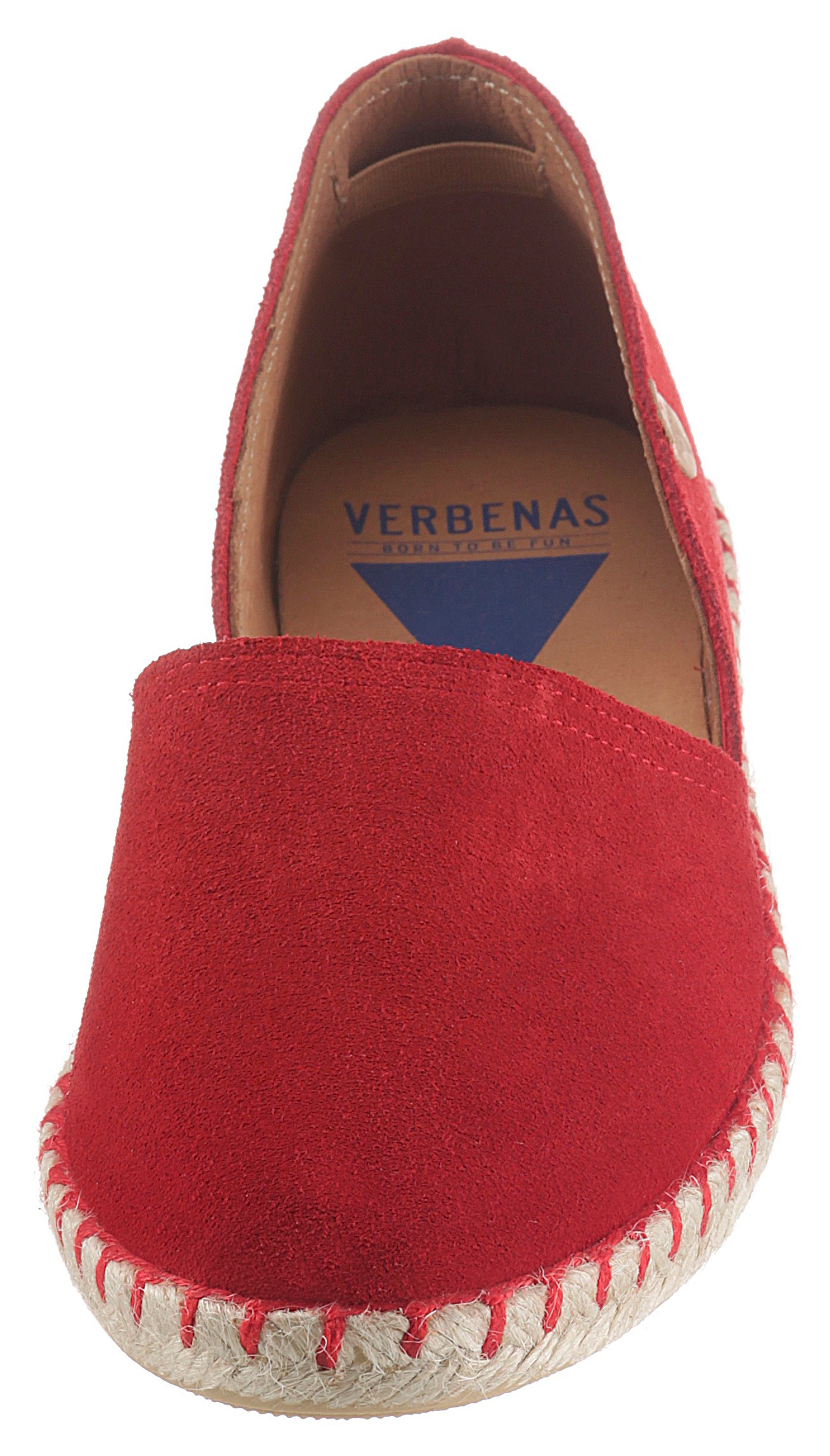 VERBENAS Espadrille »CARMEN SERRAJE«, Schlupfschuh, Sommerschuh, Loafer mit typischem Jute-Rahmen