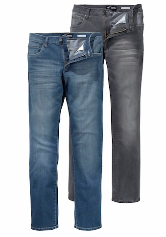 Arizona Stretch-Jeans »Willis«, (Packung, 2 tlg.), Straight Fit kaufen