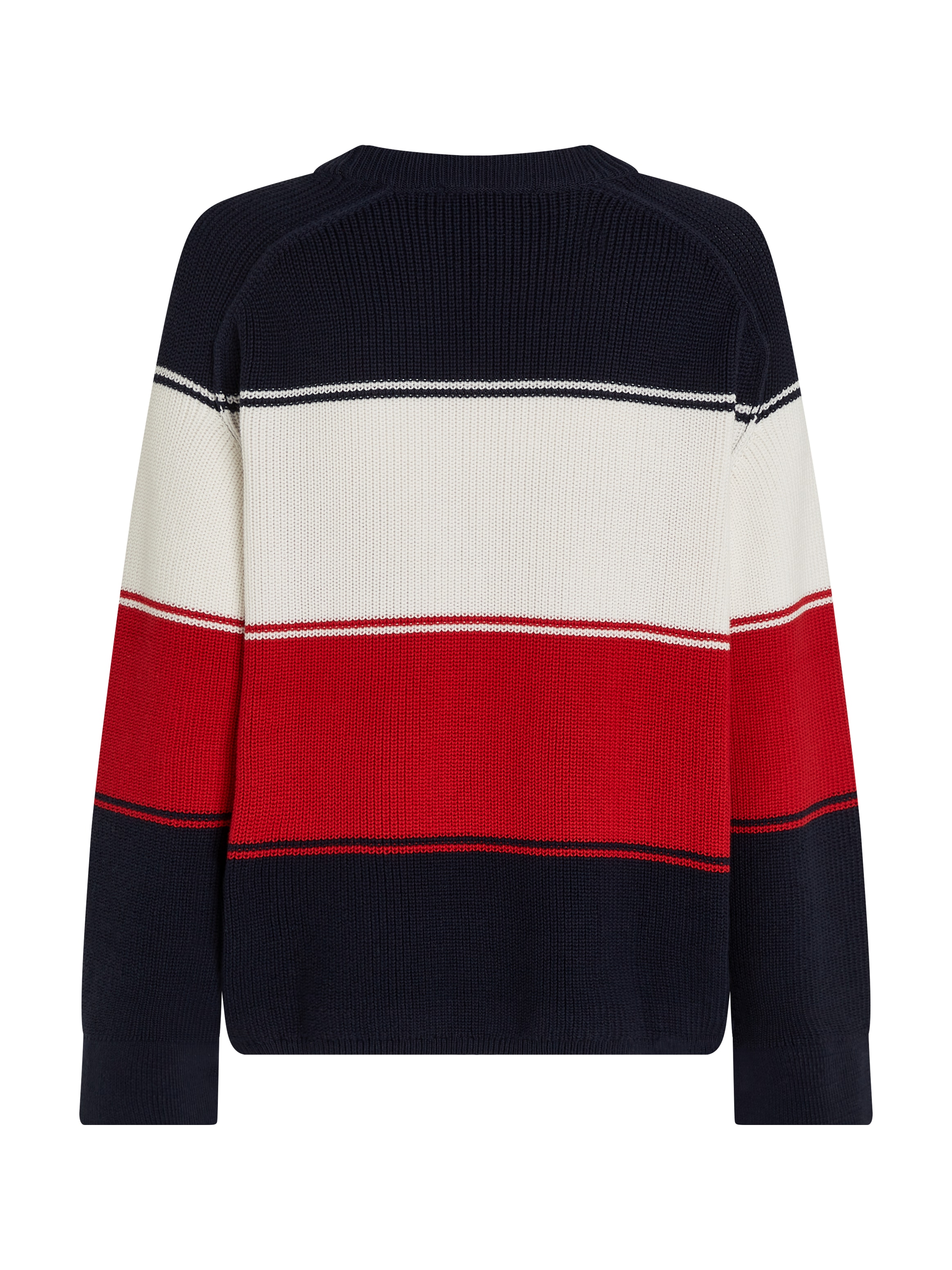 Tommy Hilfiger Rundhalspullover, mit Logostickerei