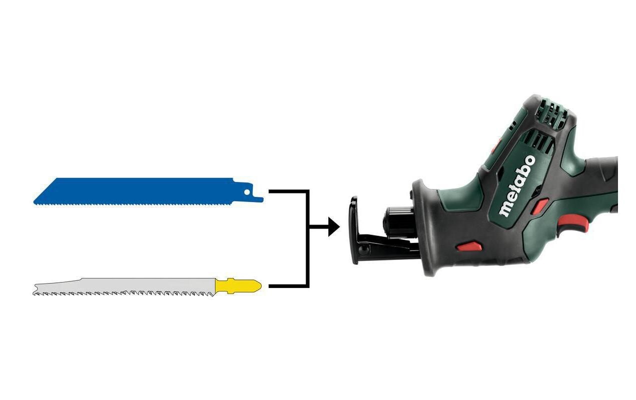 metabo Akku-Säbelsäge »Metabo Akku-Säbelsäge SSE 18 LTX Co«, Ohne Akku