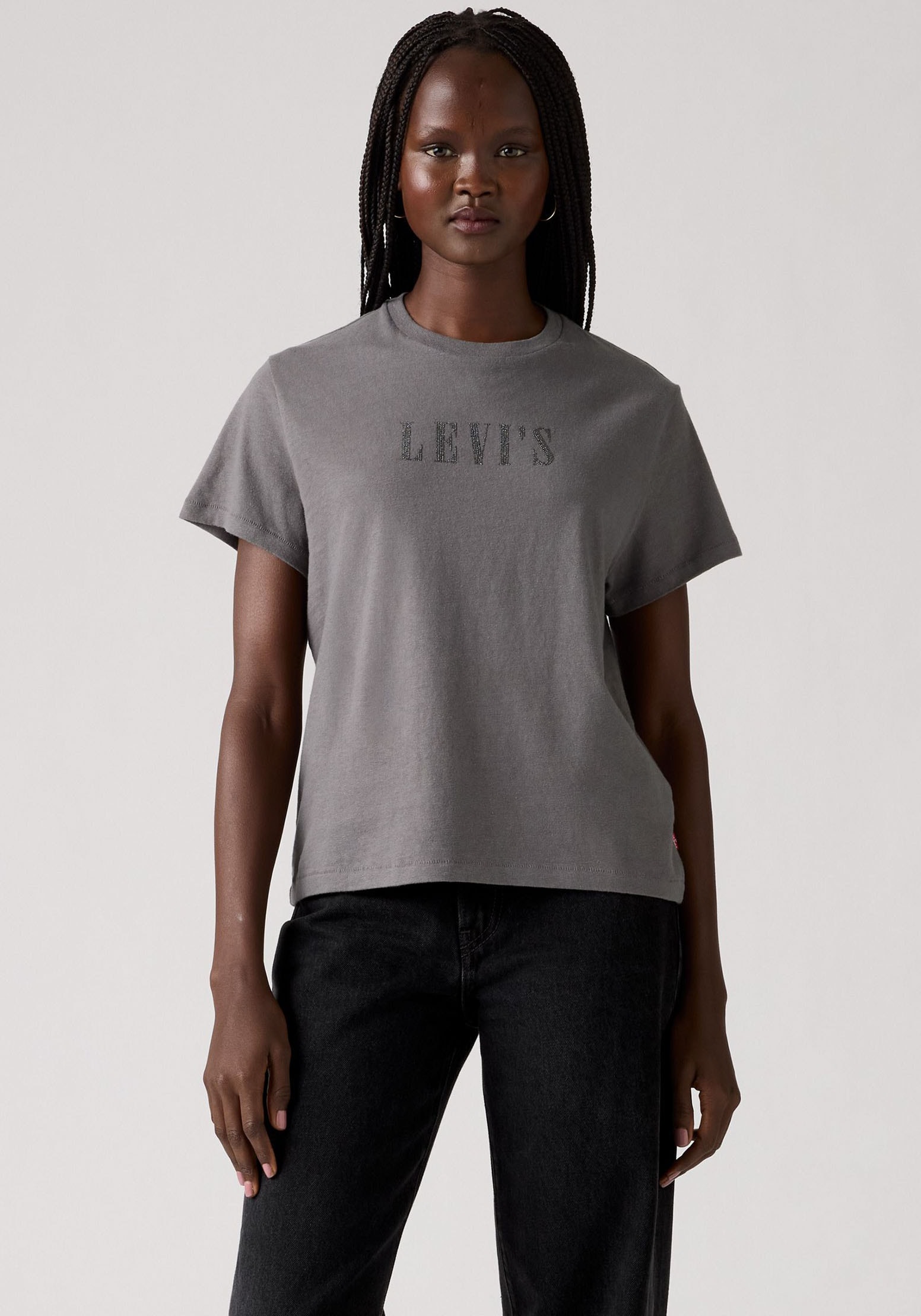 Levi's® T-Shirt »GRAPHIC CLASSIC T« Glitzerne Applikation