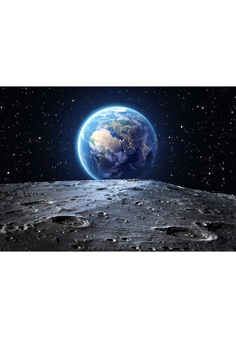 Fototapete »Erde vom Mond«