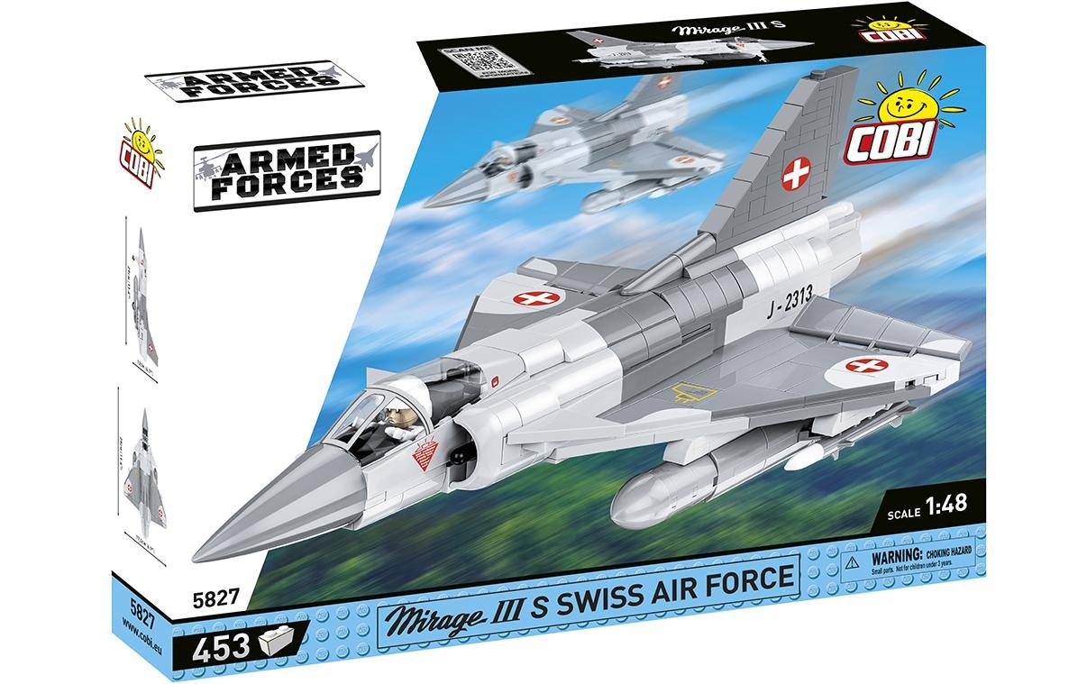 Spielzeug-Flugzeug »S Swiss AF / 453 pcs.«, (453 tlg.)