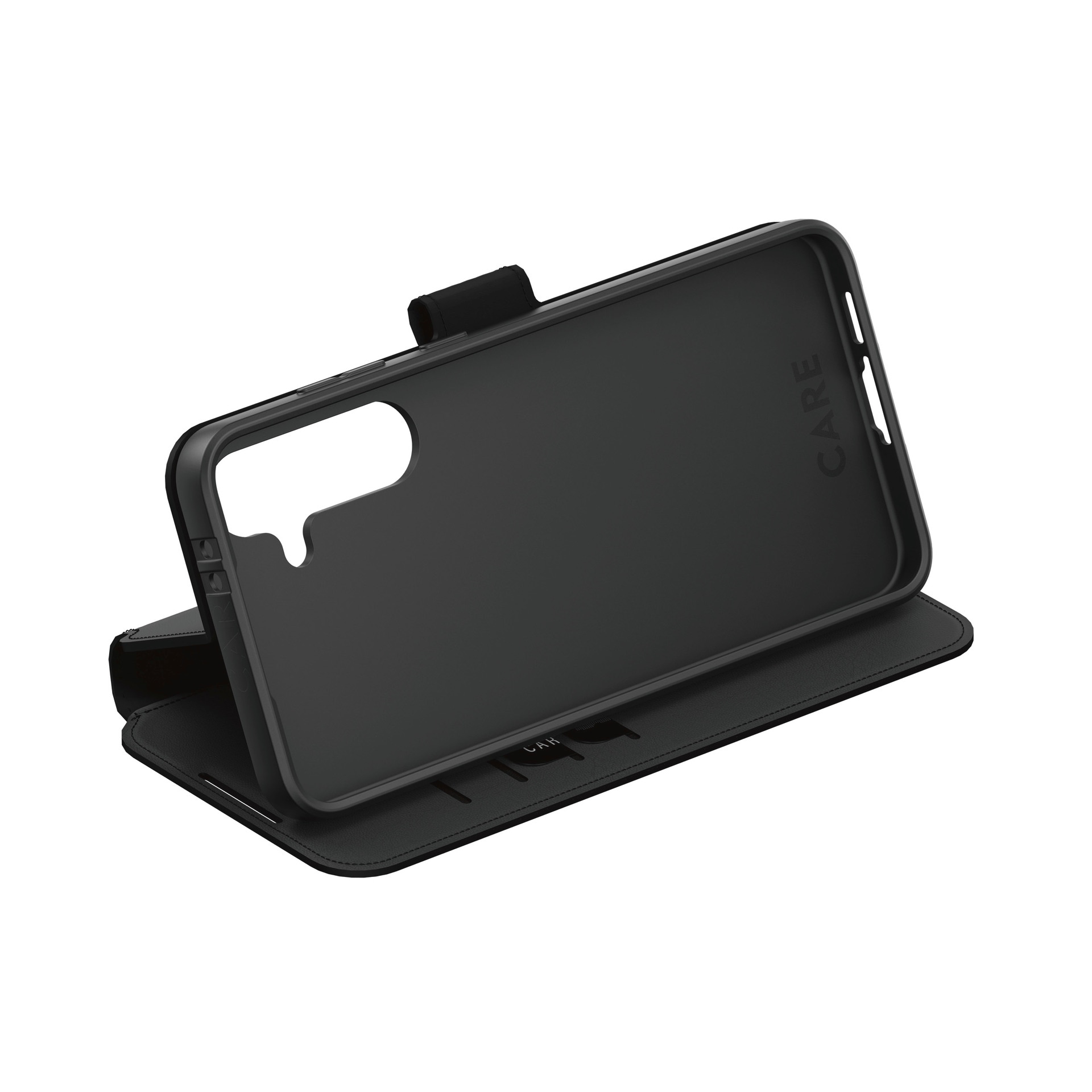 CARE by PanzerGlass Handyhülle »Wallet Case with Kickstand für Samsung Galaxy S24 FE«, Backcover, Schutzhülle, Handyschutzhülle, Case, Schutzcase, stossfest