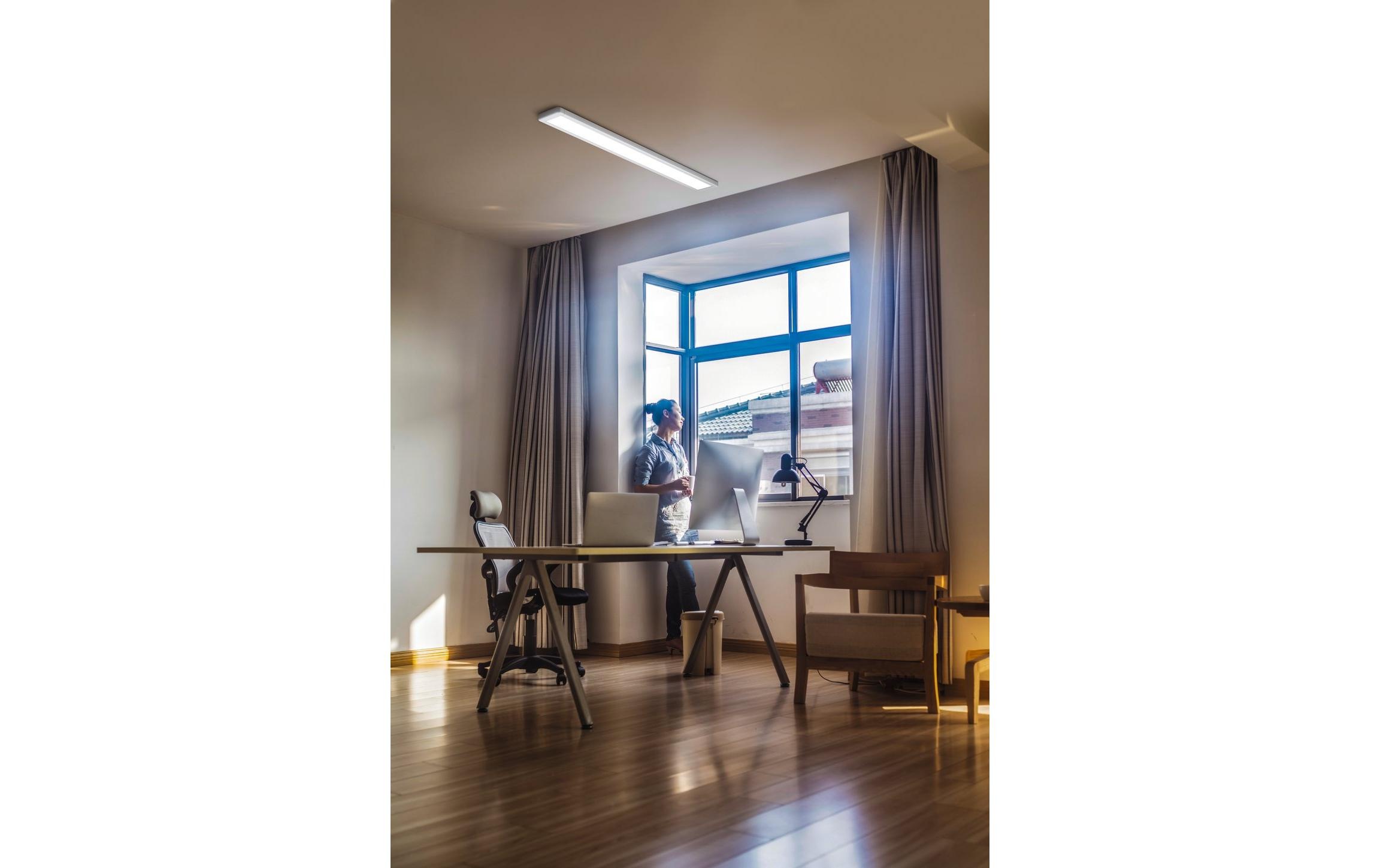 LED Deckenleuchte »Office Line, 48 W, 120 cm,« Neutralweiss