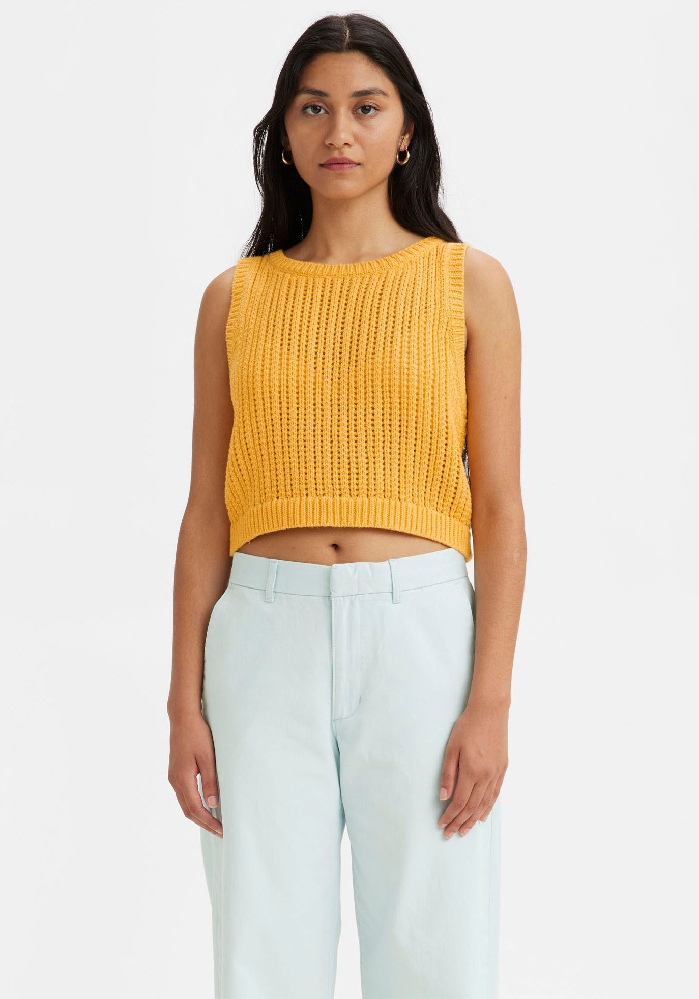Levi's® Stricktop »BABY BLUE SWEATER VEST«, mit Lochstrickmuster kaufen