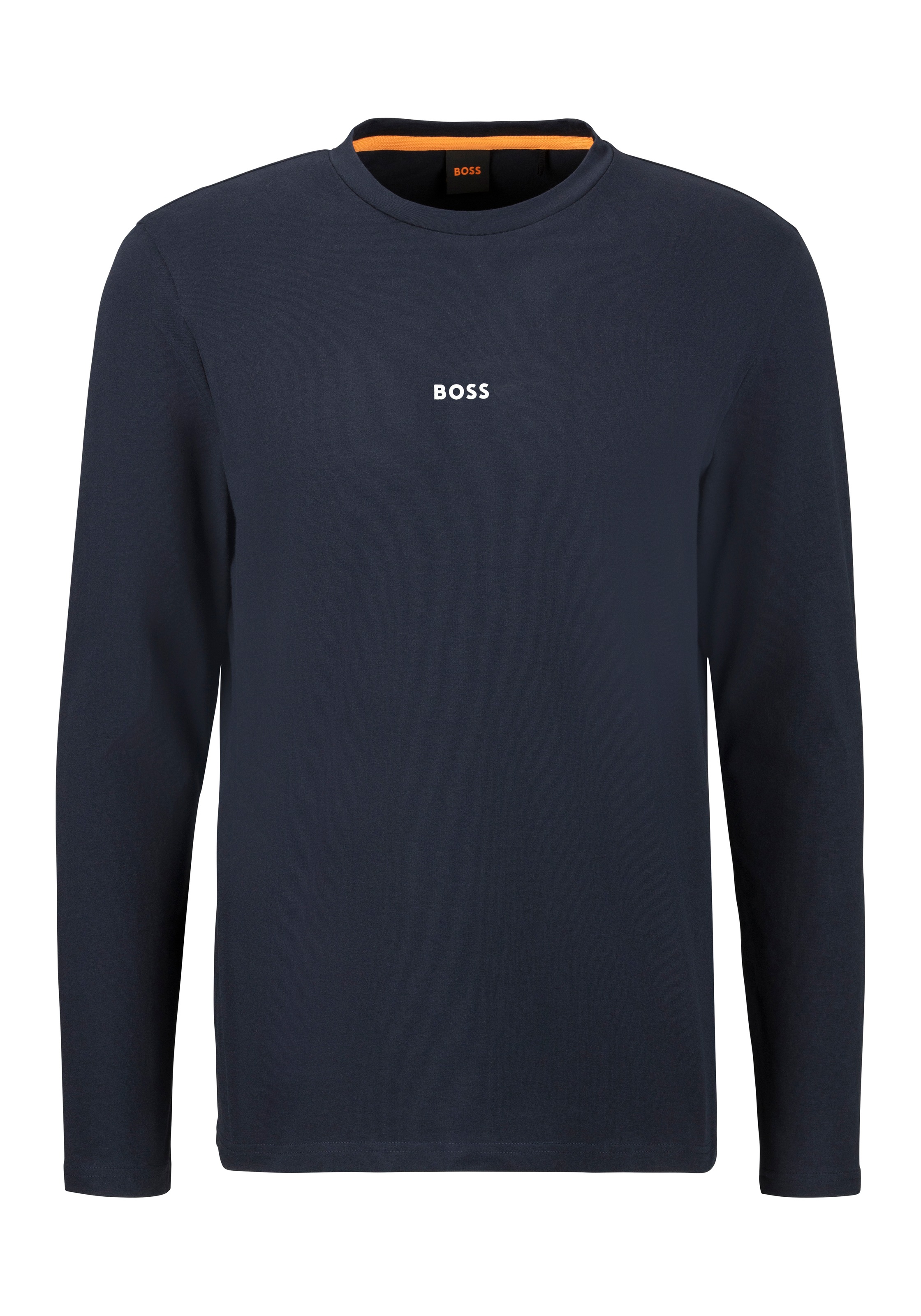 BOSS ORANGE Langarmshirt »TChark«, mit Logo-Schriftzug
