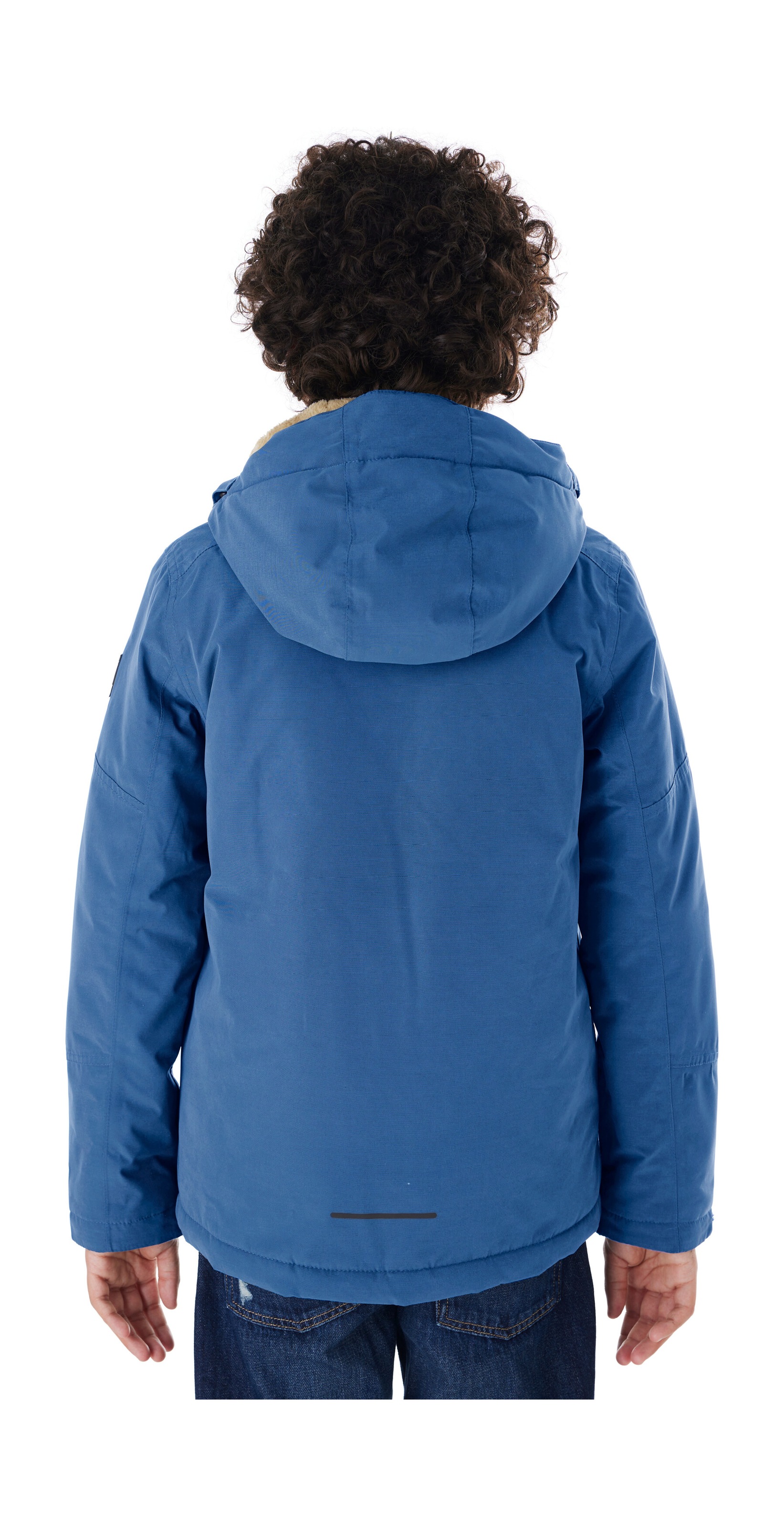 Killtec Funktionsjacke »KOW 377 BYS JCKT«, Wasserdichte Funktionsjacke mit Kapuze, warmem Futter und Kinnschutz