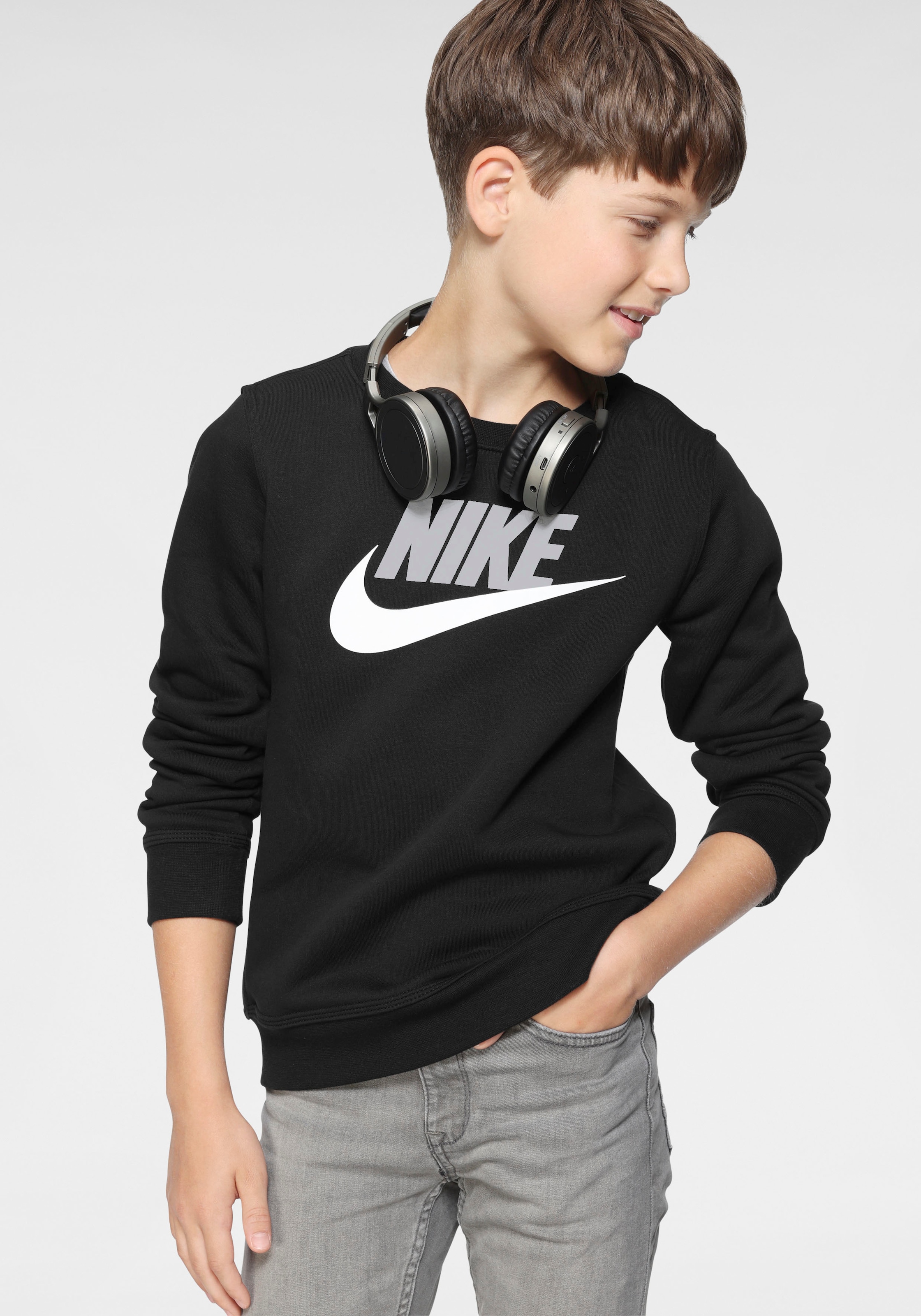 ✵ Nike Sportswear Sweatshirt bestellen FUTURA CREW | günstig - für »NSW CLUB Kinder« Jelmoli-Versand
